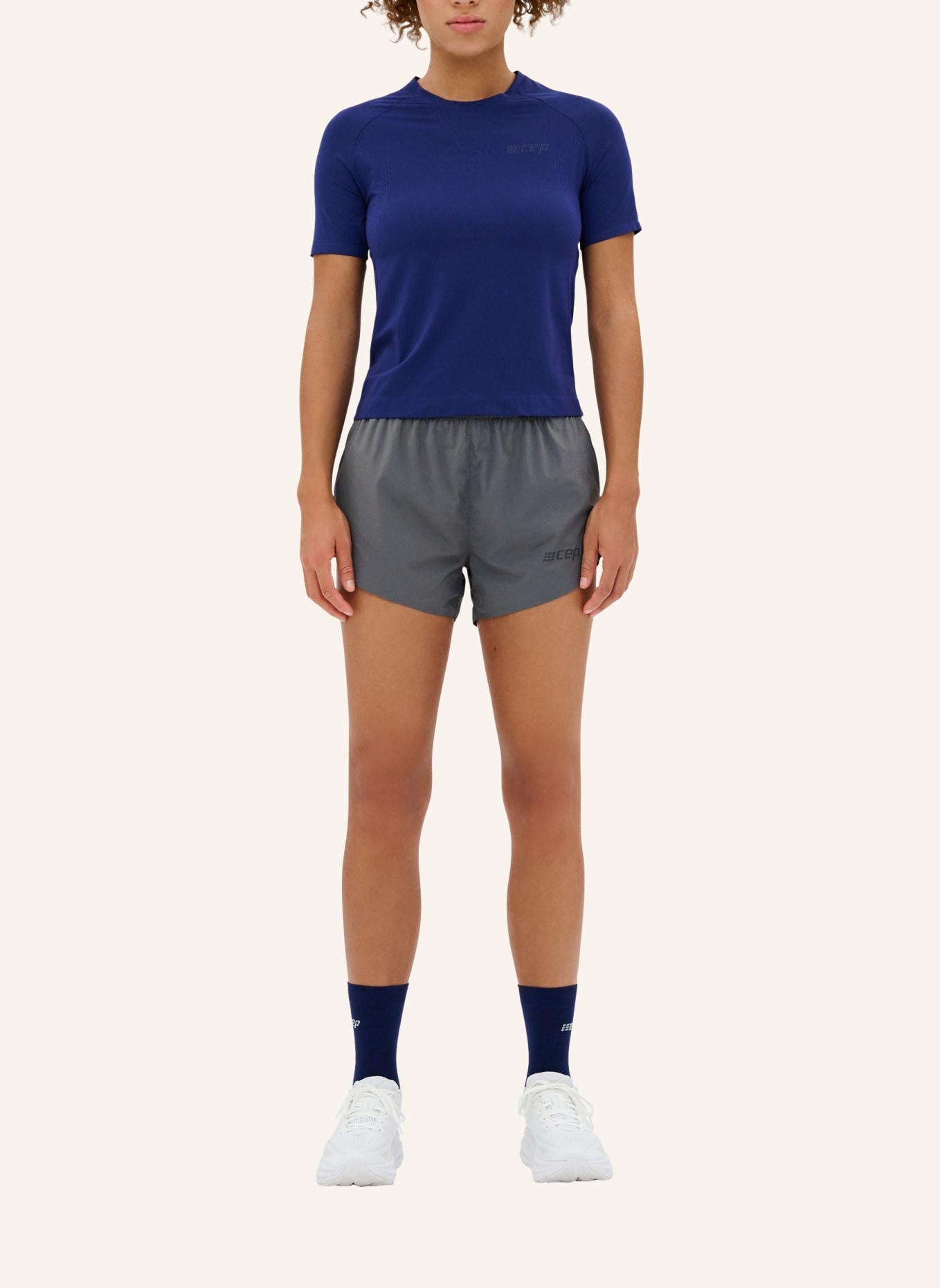 cep Laufshirt ULTRALIGHT SHORT SLEEVE: DUNKELBLAU