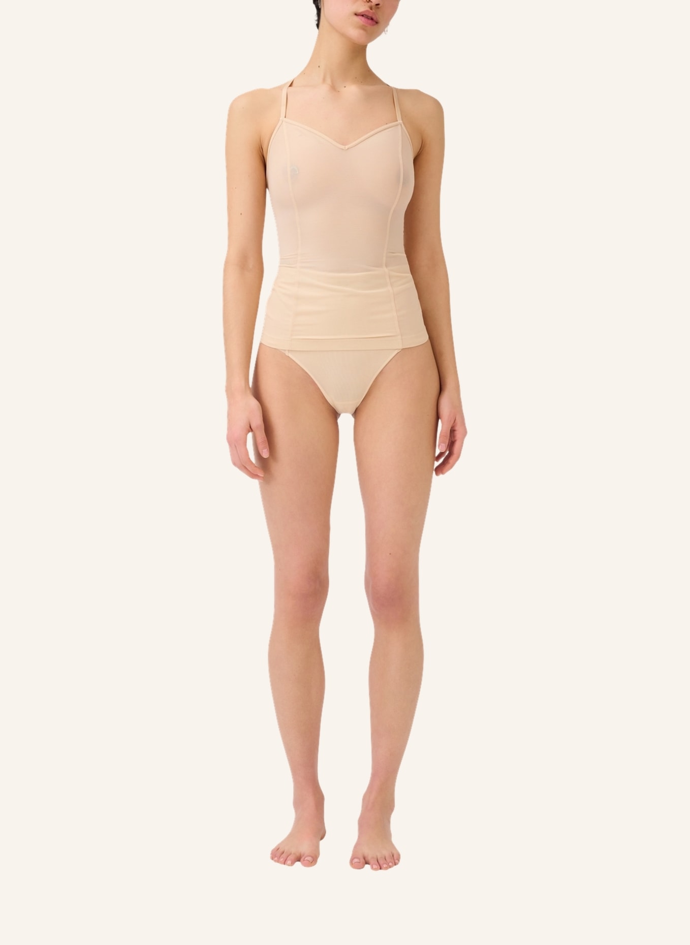 ITEM m6 Shape-Top ALL MESH, Farbe: BEIGE (Bild 4)