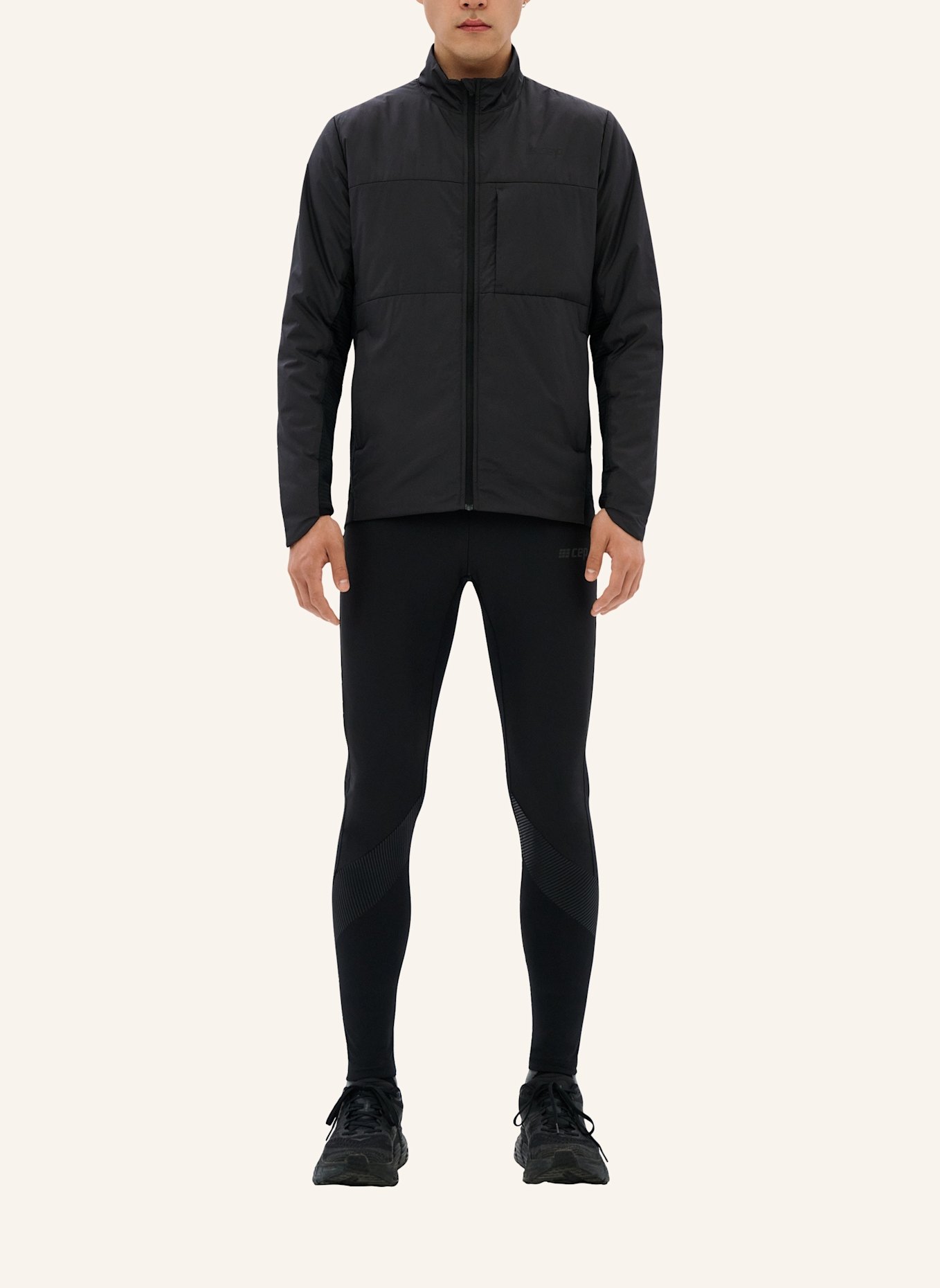 cep Jacke COLD WEATHER HYBRID: SCHWARZ