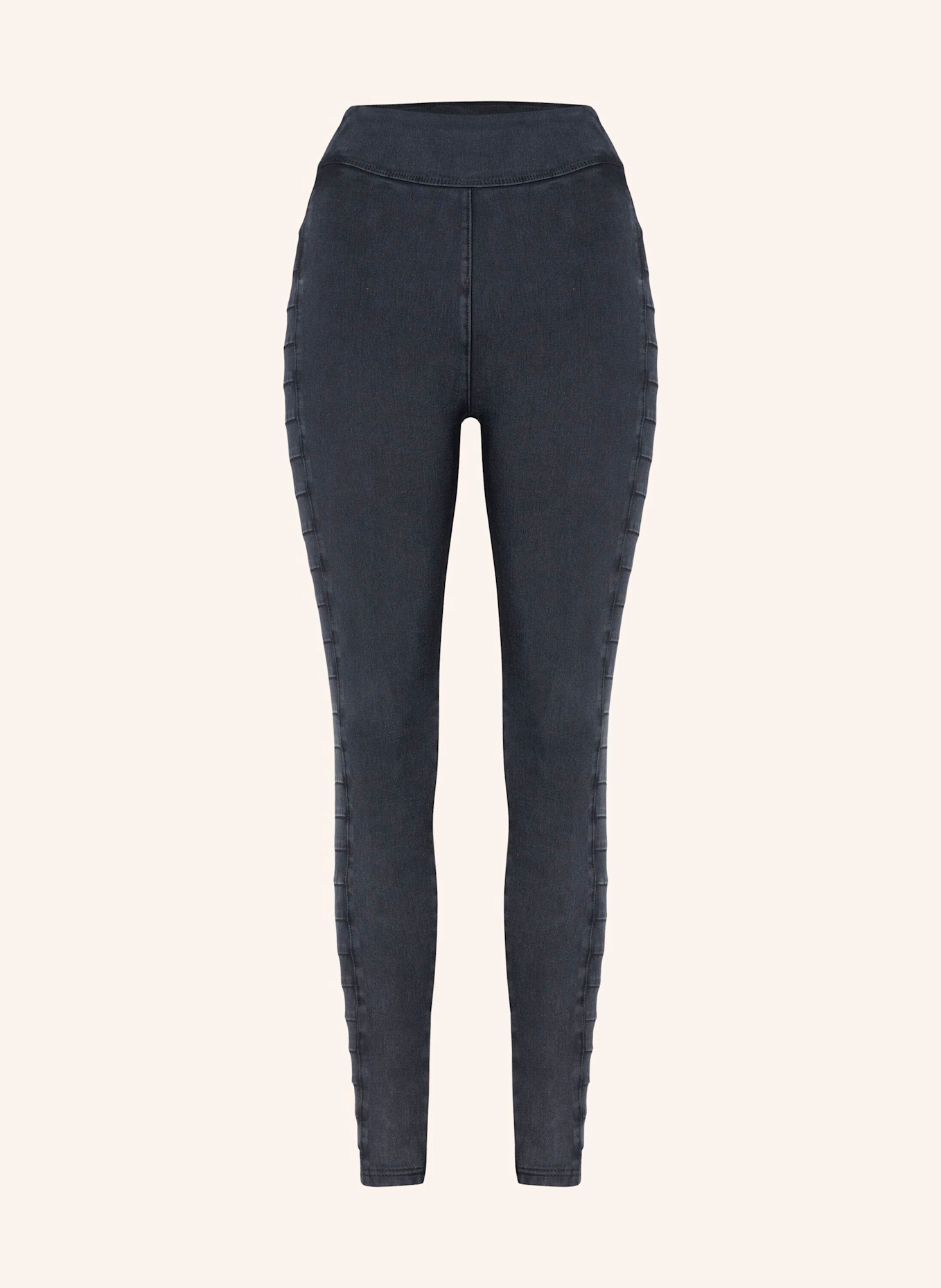 ITEM m6 Leggings BIKER mit Shapingeffekt: SCHWARZ