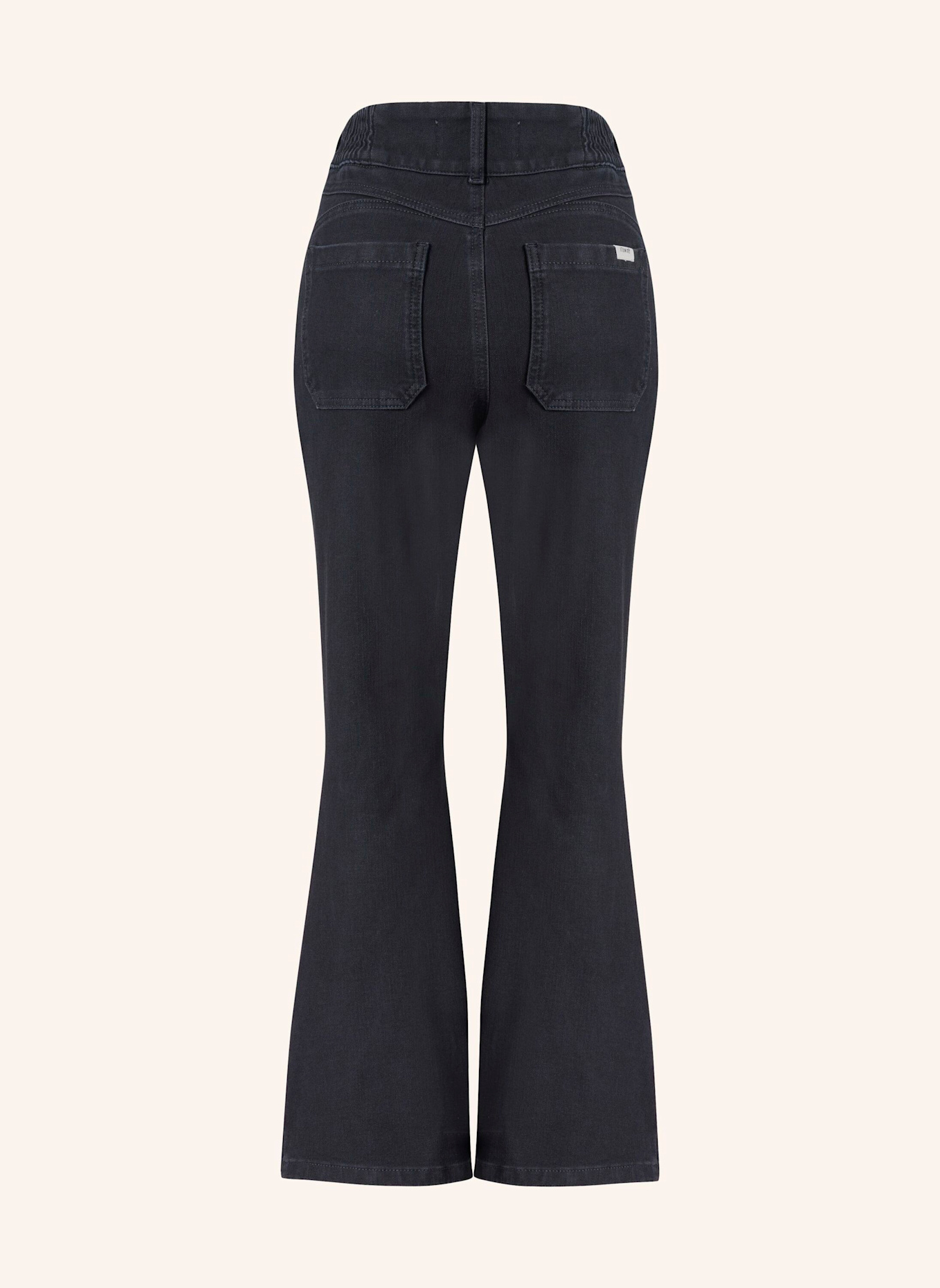 ITEM m6 Flared Jeans KICK FLARED HIGH RISE, Farbe: SCHWARZ (Bild 5)