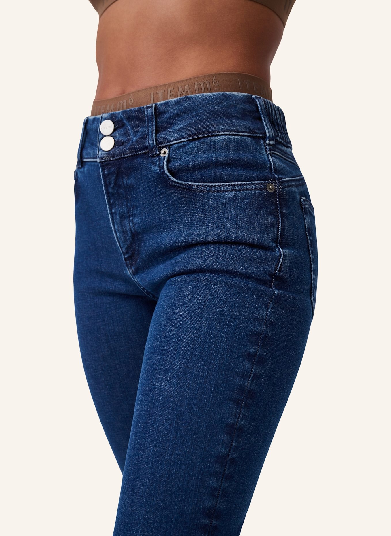 ITEM m6 Bootcut Jeans BOOTCUT HIGH RISE, Farbe: BLAU (Bild 4)