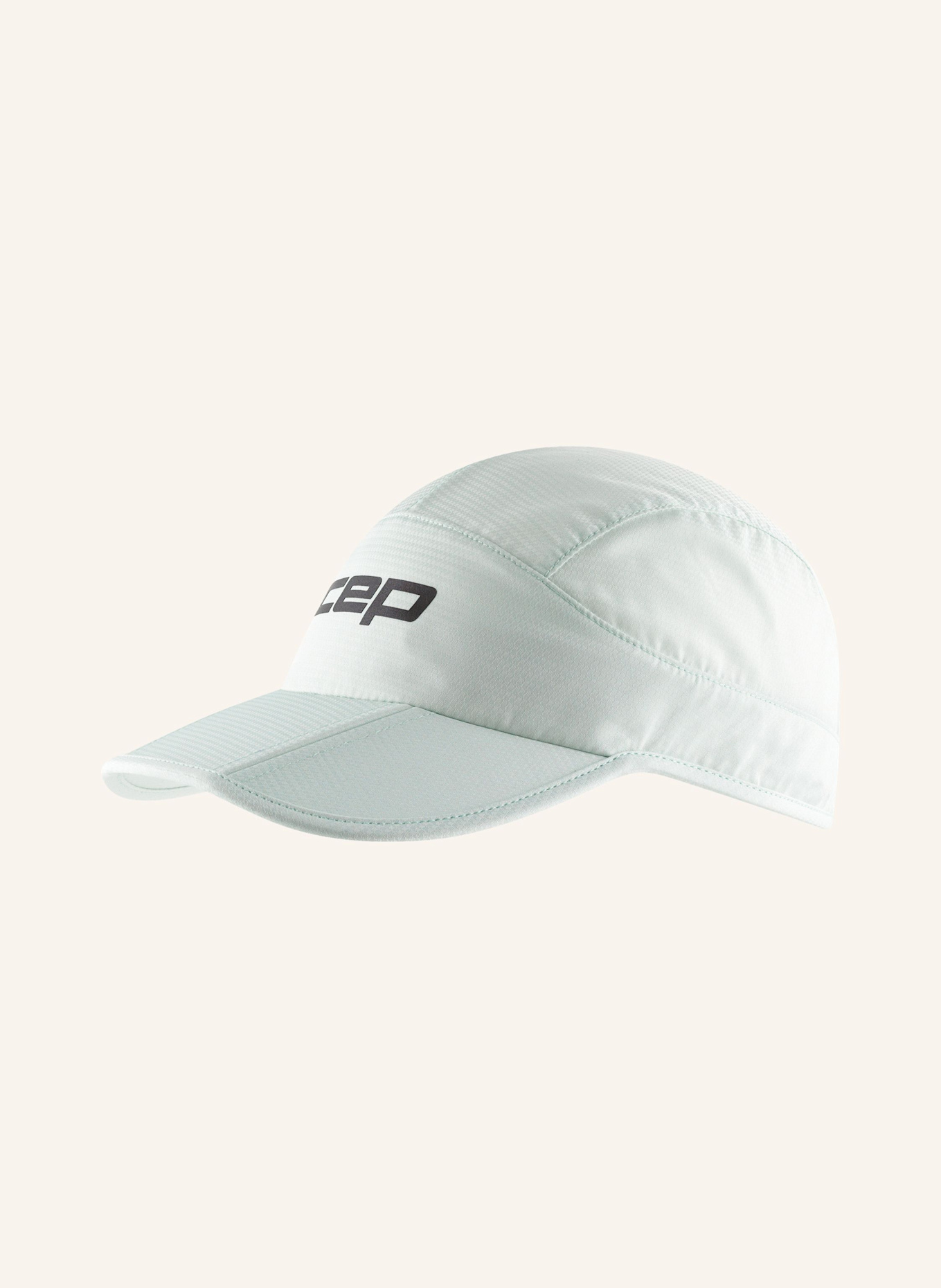 cep CEP CEP run foldable cap, unisex: WEISS