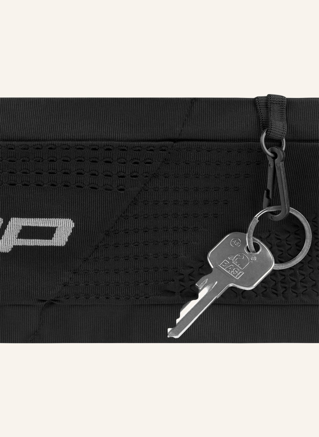 cep CEP CEP run belt, black, unisex: SCHWARZ