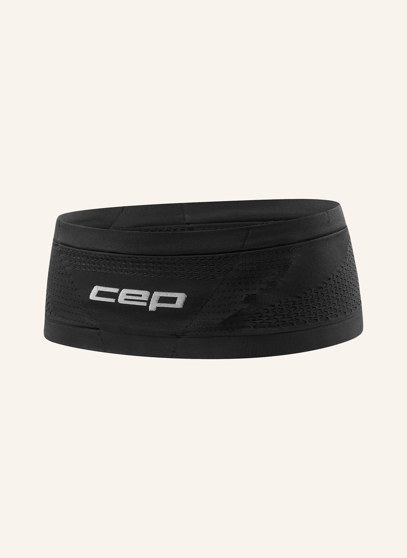 cep CEP CEP run belt, black, unisex: SCHWARZ