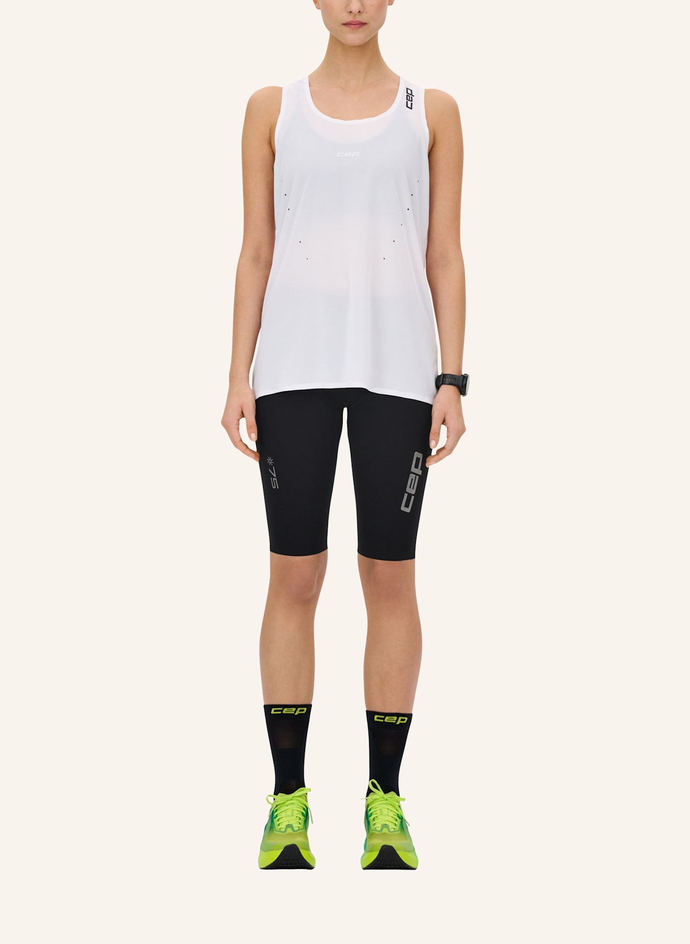 cep CEP CEP pro run ultralight shorts, women: SCHWARZ