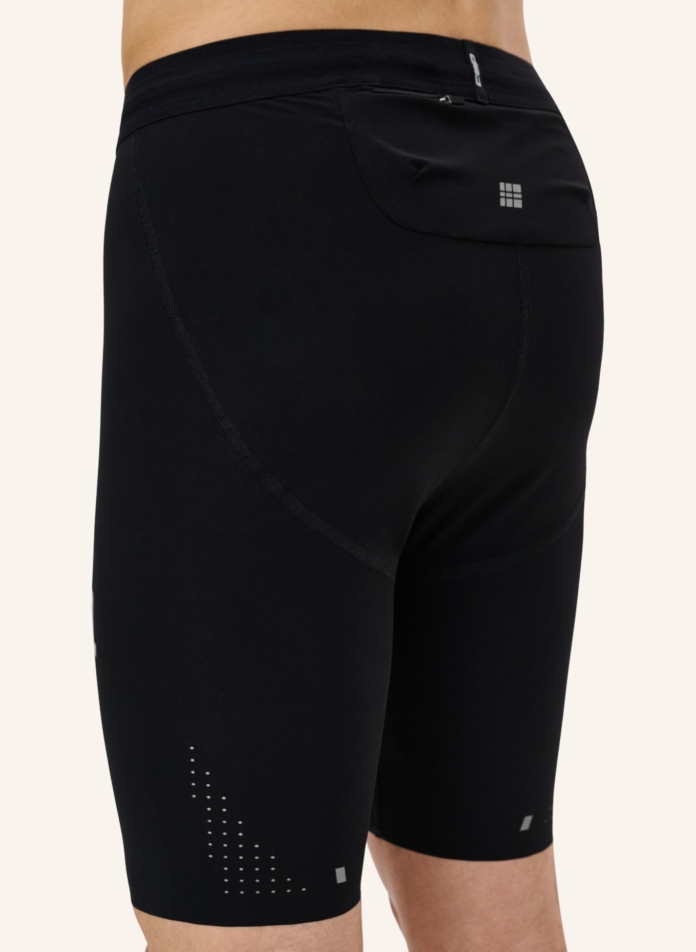cep CEP CEP pro run ultralight shorts, men: SCHWARZ