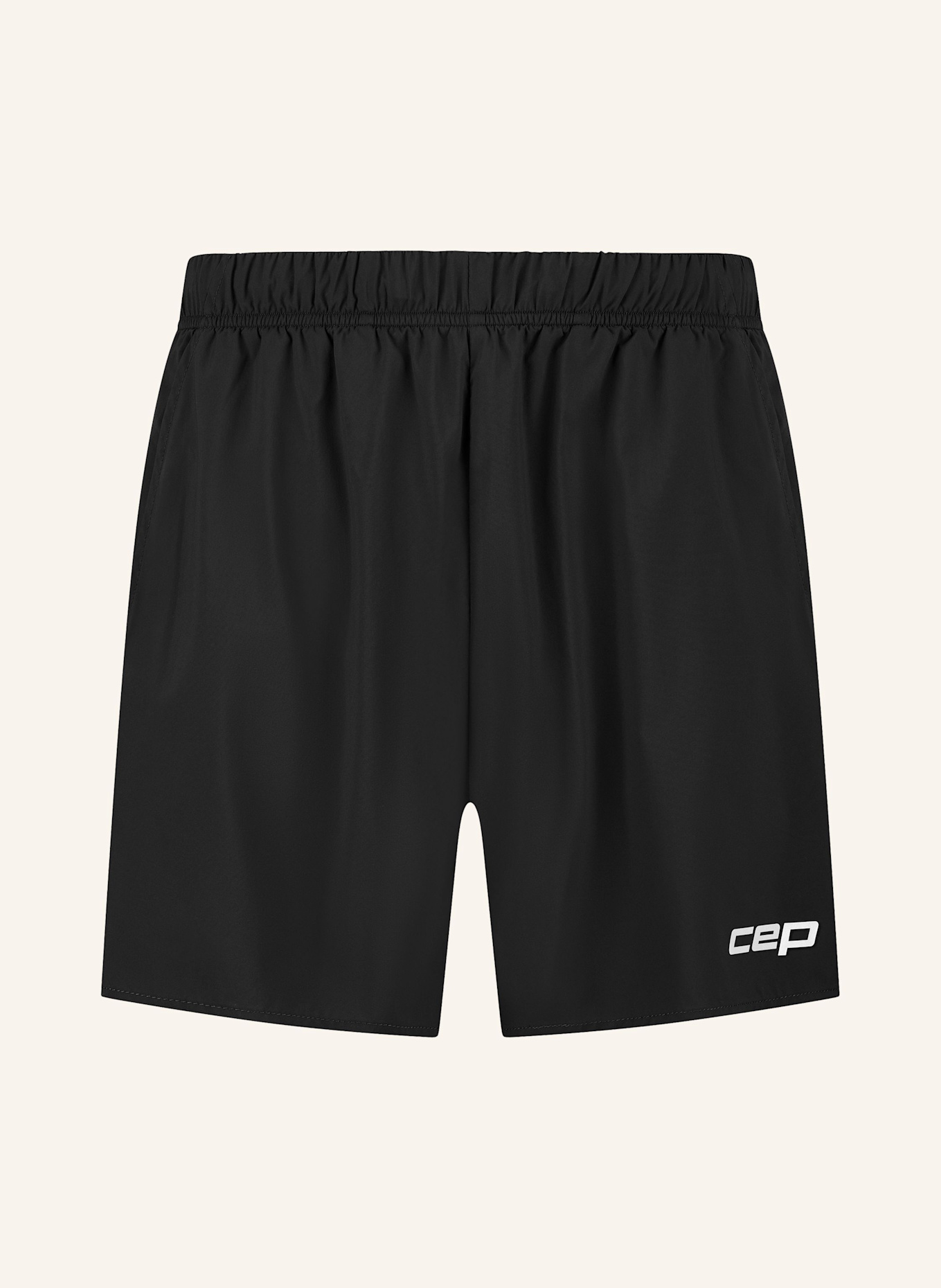 cep CEP CEP run shorts, loose fit, men: SCHWARZ