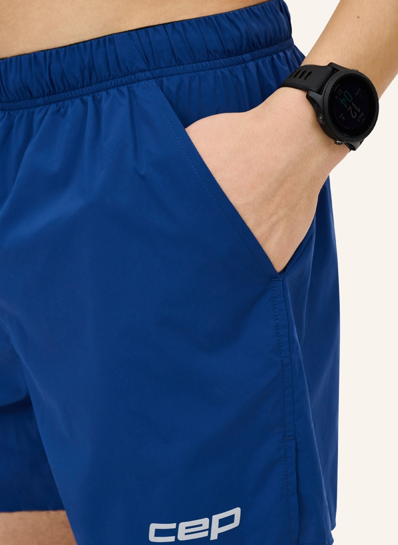 cep CEP CEP run shorts, loose fit, men: DUNKELBLAU