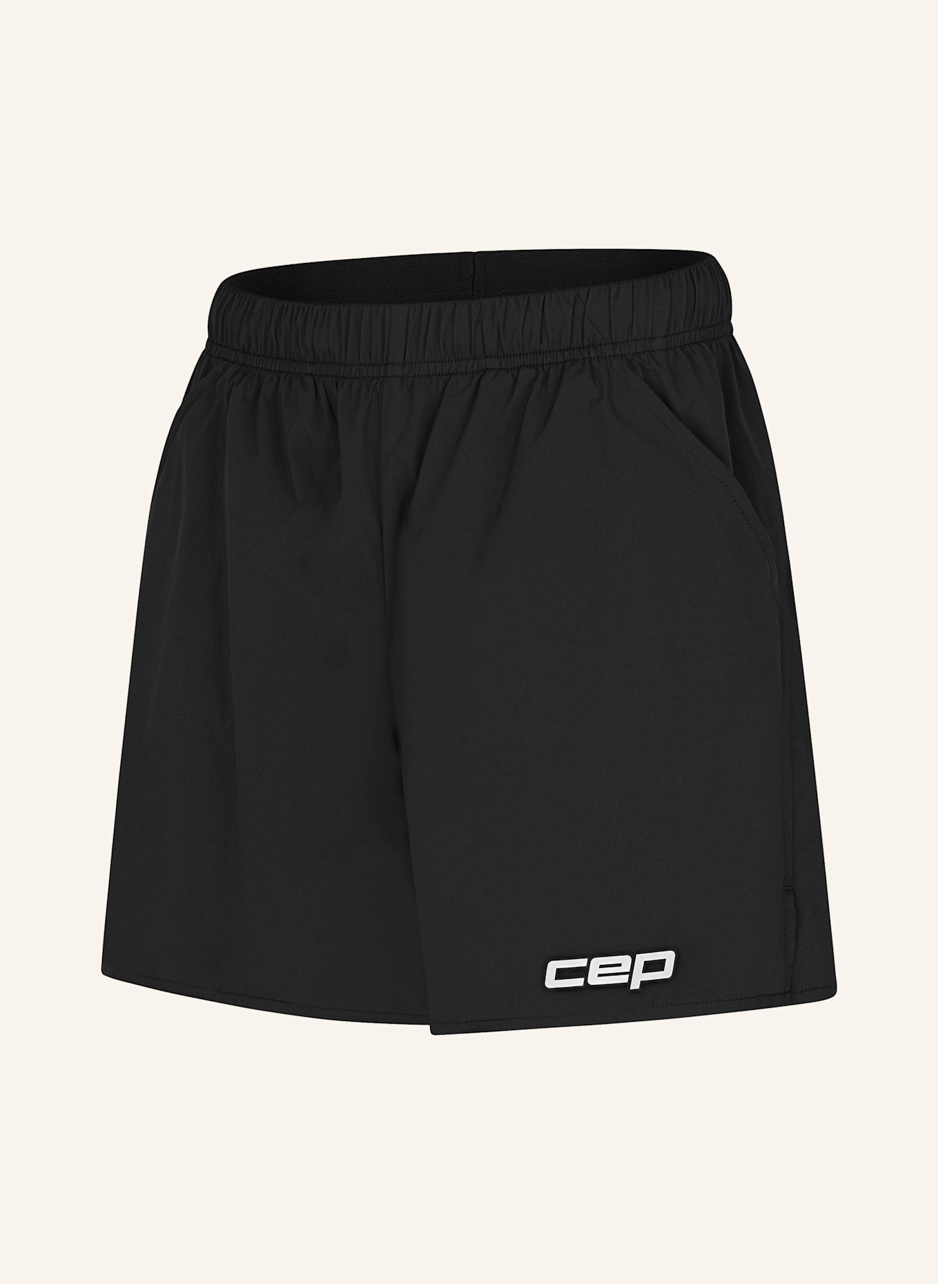 cep CEP CEP run shorts, loose fit, women: SCHWARZ