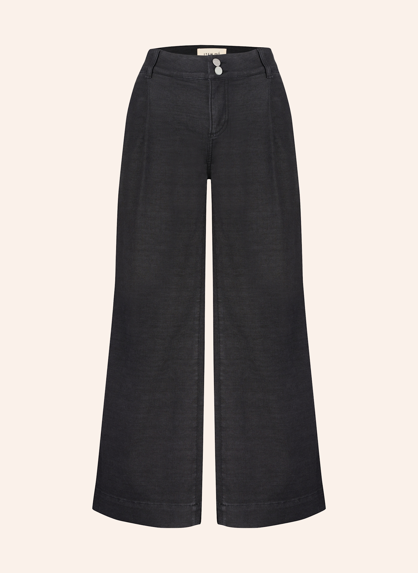 ITEM m6 Hose LOOSE PANAMA: SCHWARZ