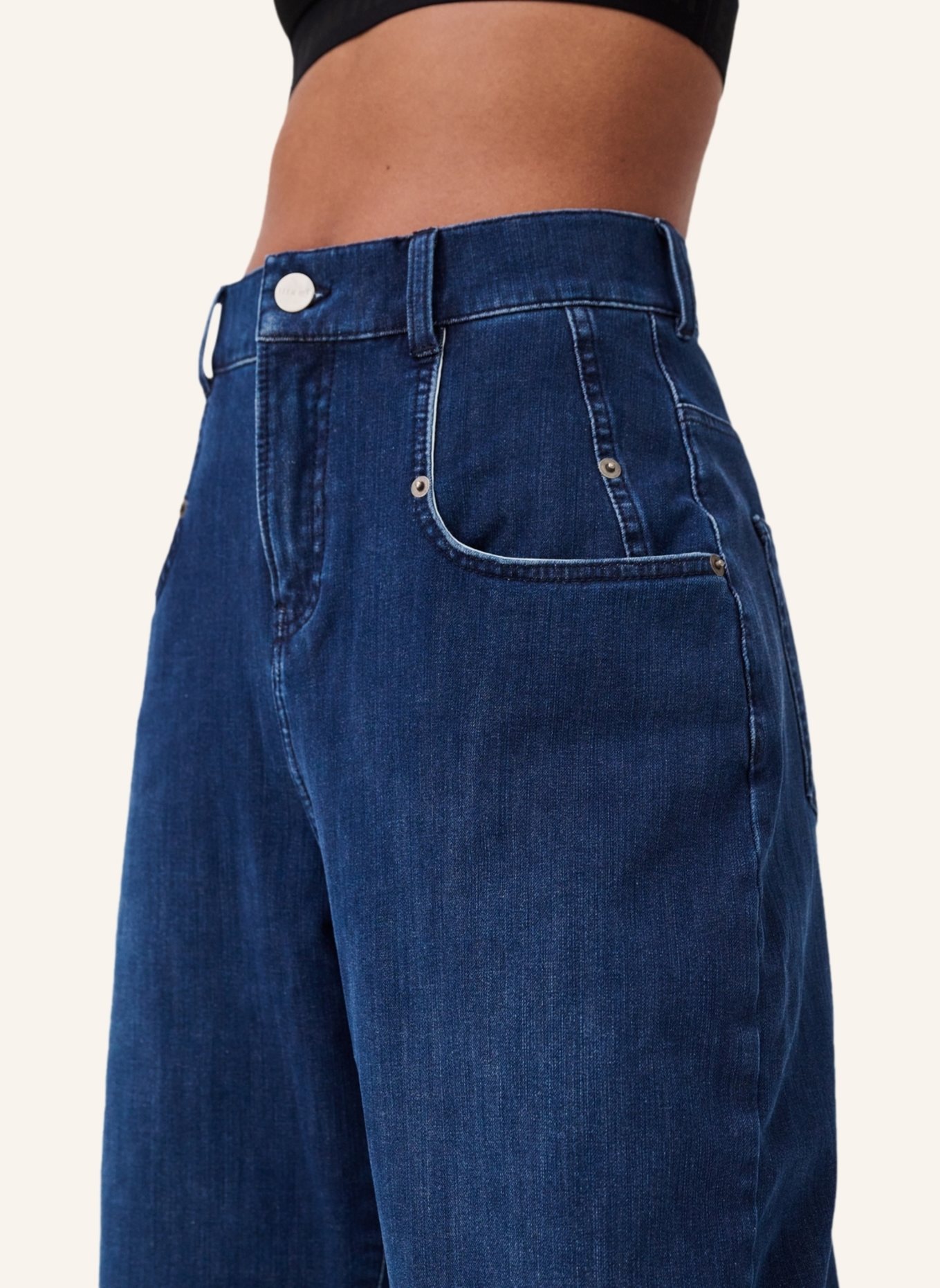 ITEM m6 Mom Jeans RELAXED HIGH RISE DENIM: BLAU