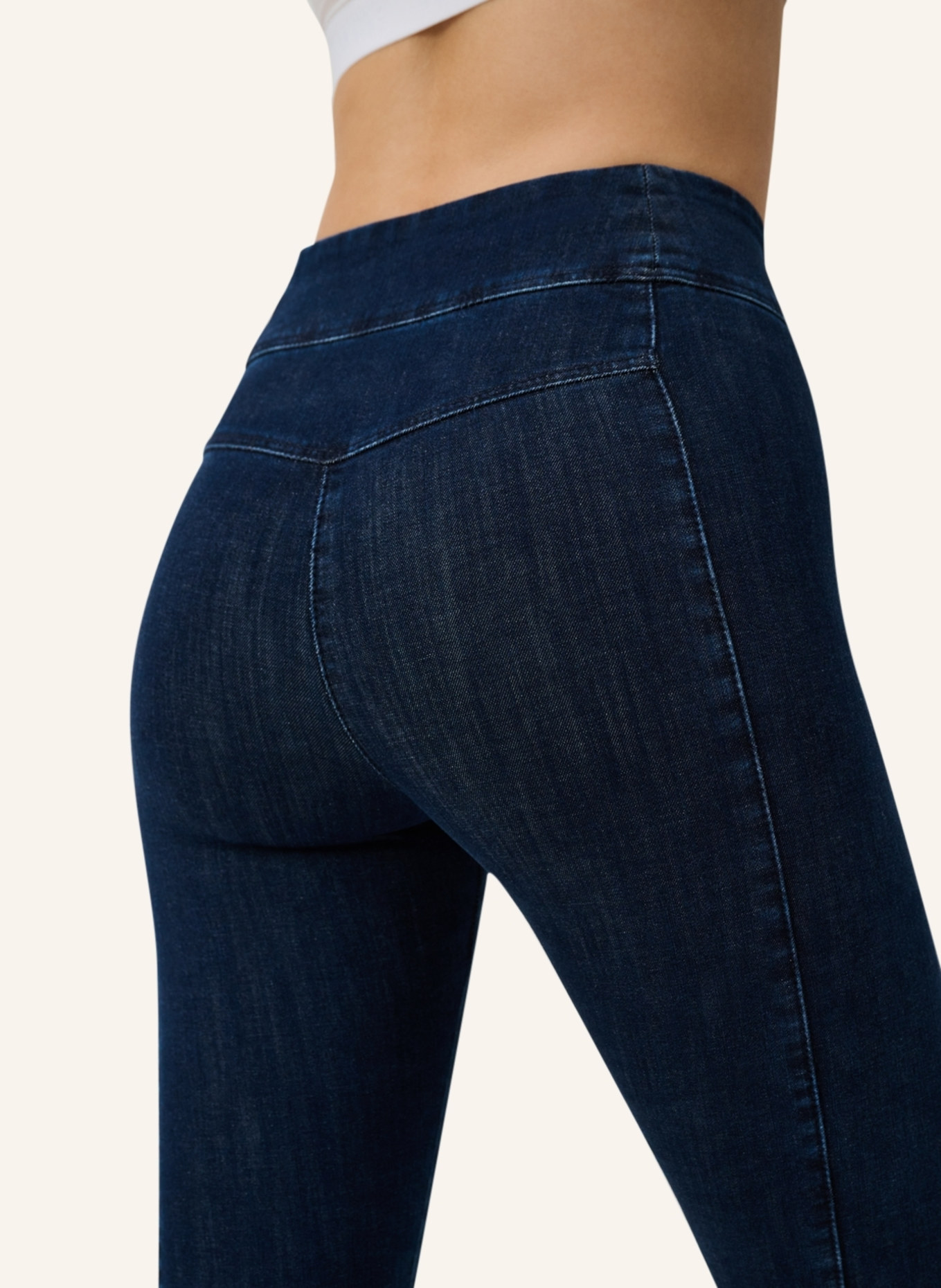 ITEM m6 Leggings DENIM mit Shapingeffekt: BLAU