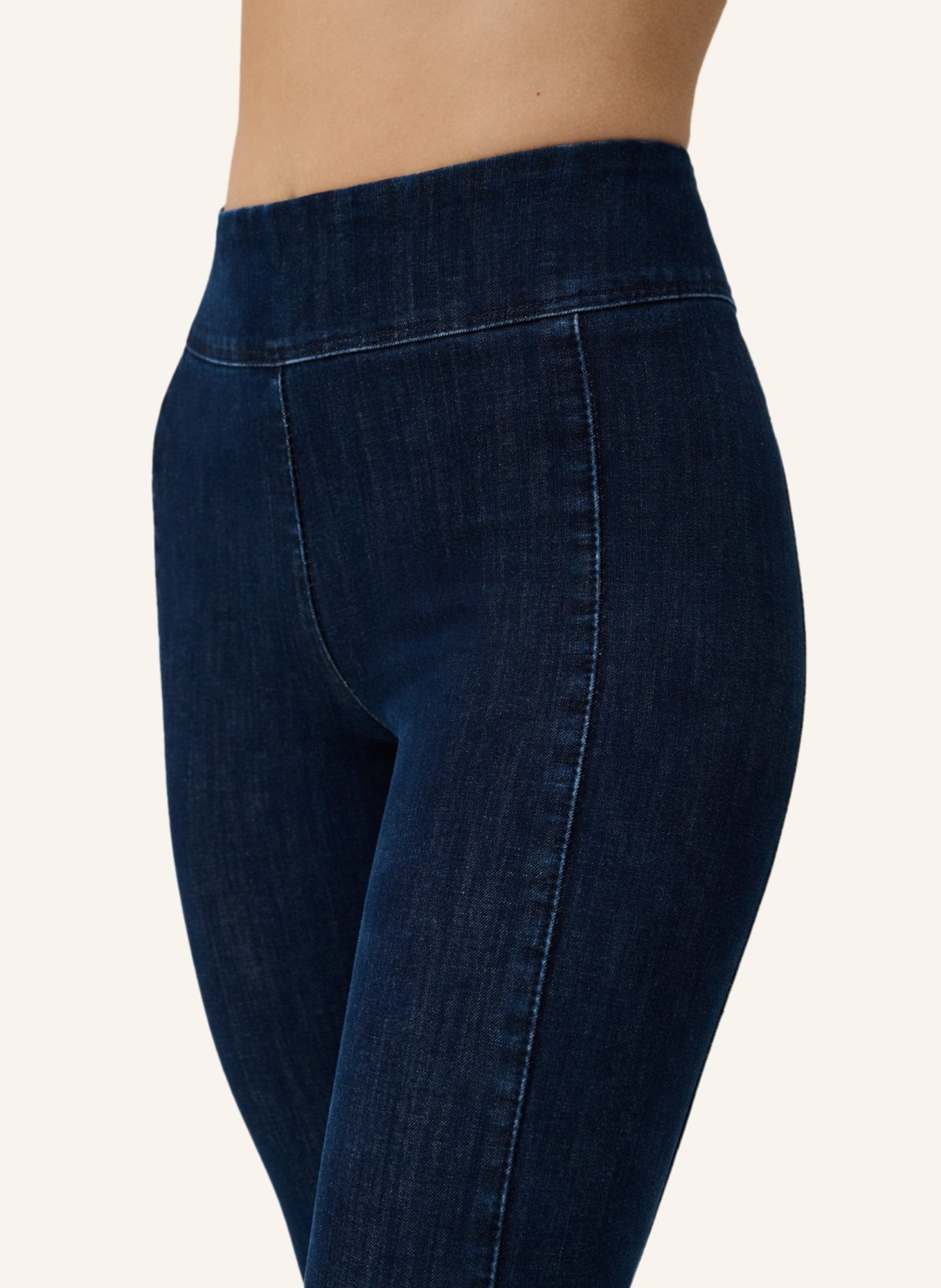 ITEM m6 Leggings DENIM mit Shapingeffekt: BLAU