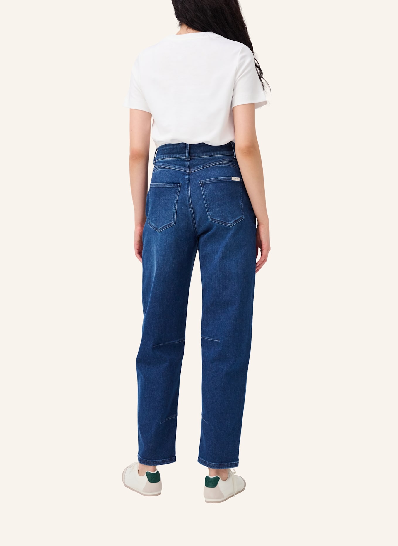 ITEM m6 ITEM m6 Pants LONG RELAXED DENIM HIGH RISE: BLAU