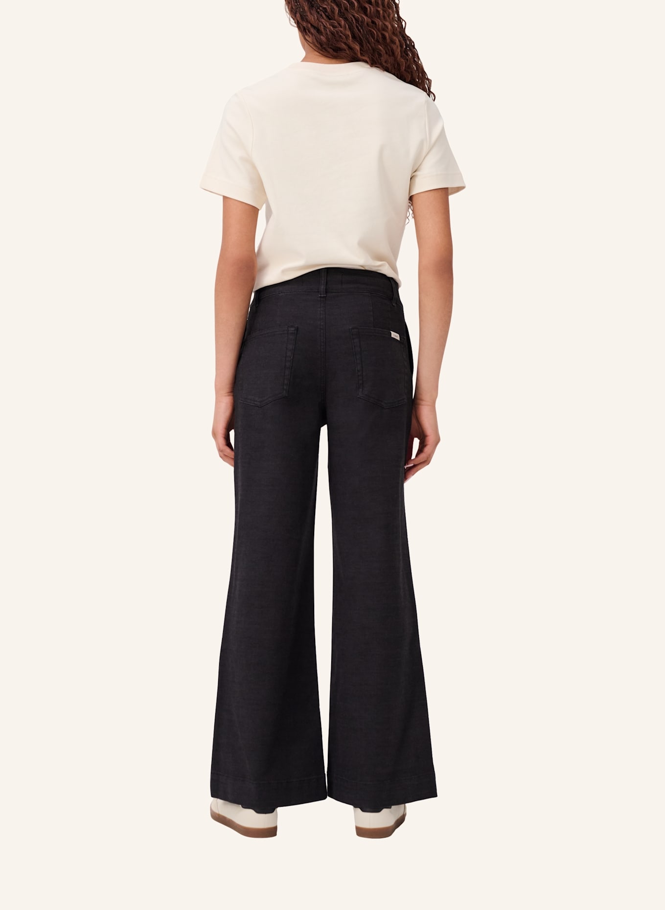 ITEM m6 Hose LOOSE PANAMA: SCHWARZ