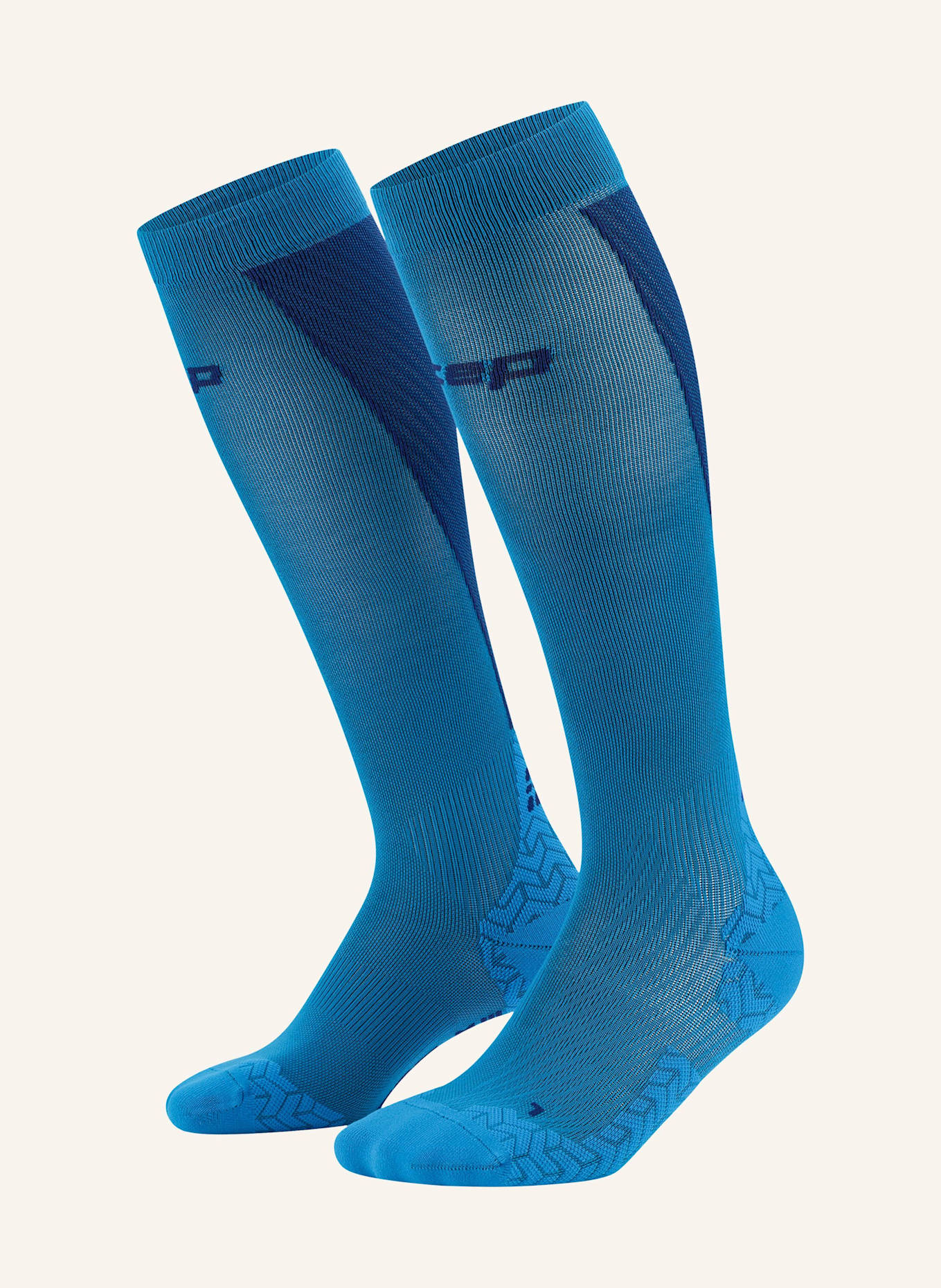 cep CEP CEP run ultralight socks, tall, 4.0, men: BLAU