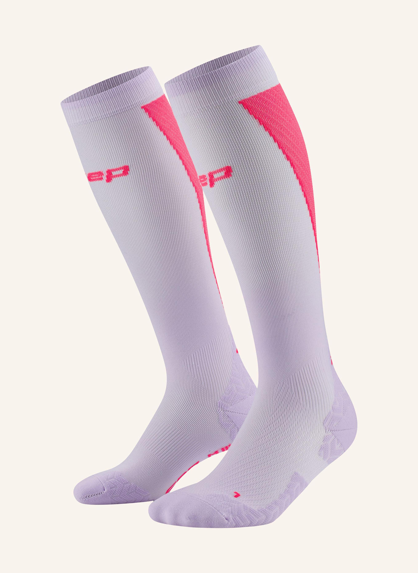 cep CEP CEP run ultralight socks, tall, 4.0, women: LILA