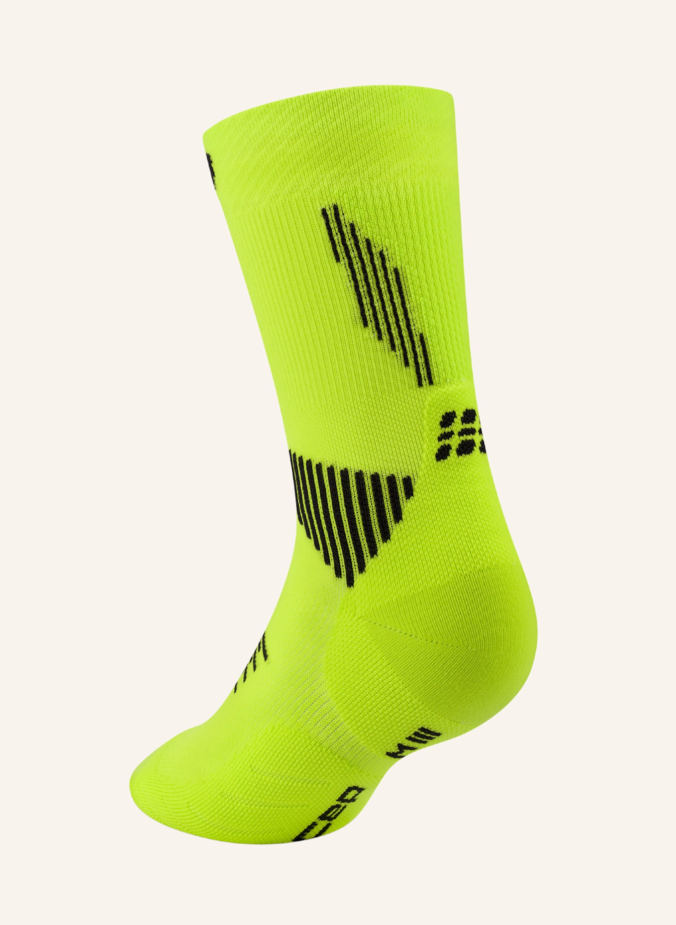 cep Laufsocken CORE RUN MID CUT: SCHWARZ