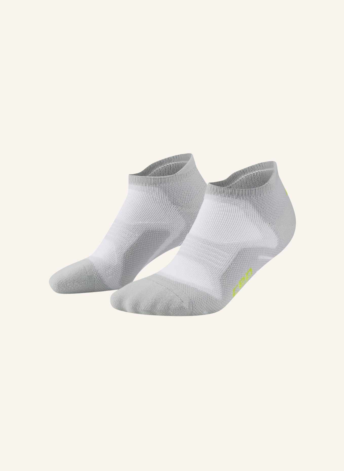 cep Run Cushion Socks NO SHOW: GRAU