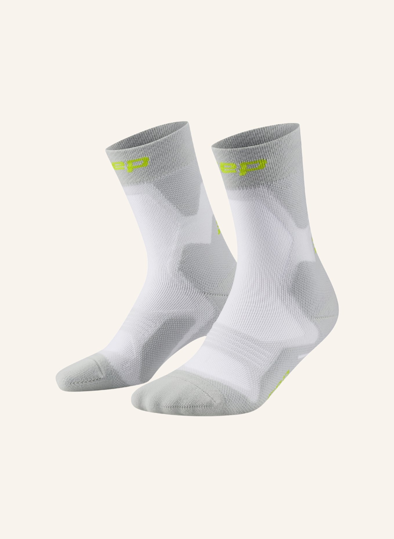 cep CEP Run Cushion Socks Mid Cut: GRAU