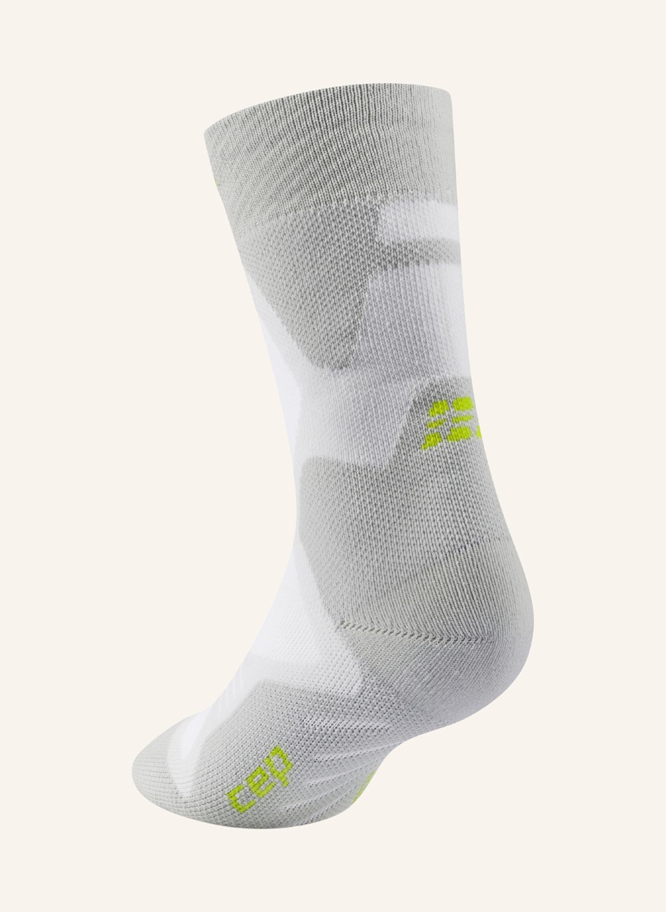 cep CEP Run Cushion Socks Mid Cut: GRAU
