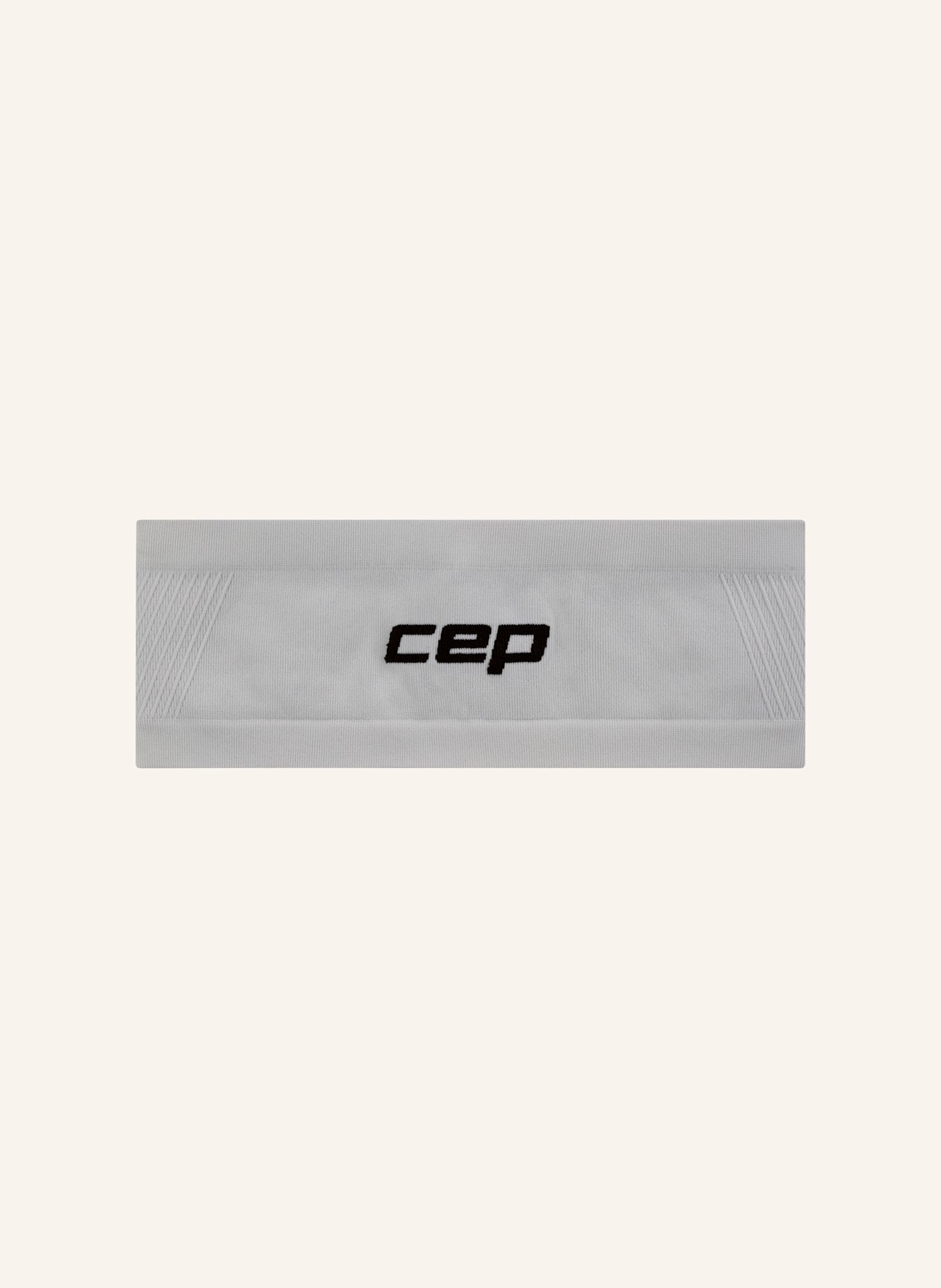 cep Run Stirnband: HELLGRAU