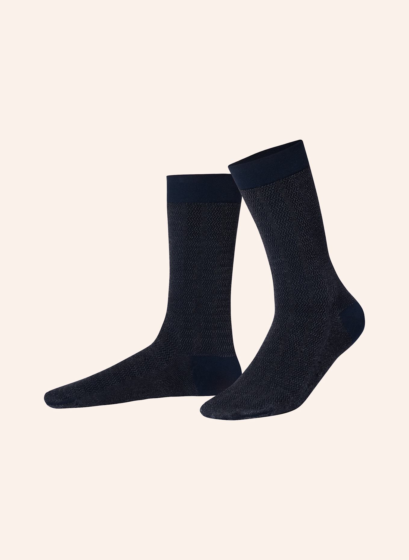ITEM m6 Socken CASHMERE CONCIOUS: DUNKELBLAU