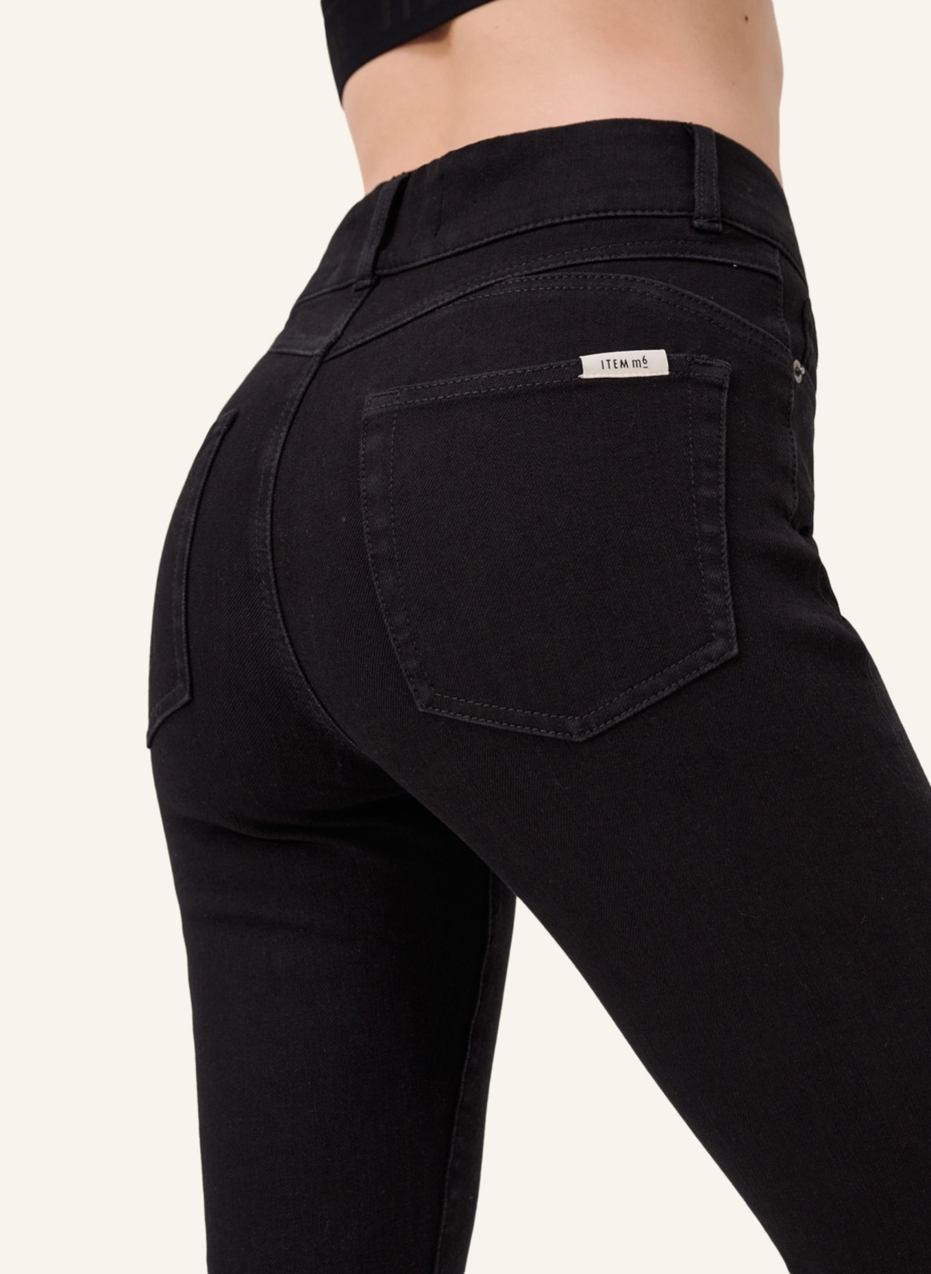 ITEM m6 Bootcut Jeans BOOTCUT HIGH RISE: SCHWARZ