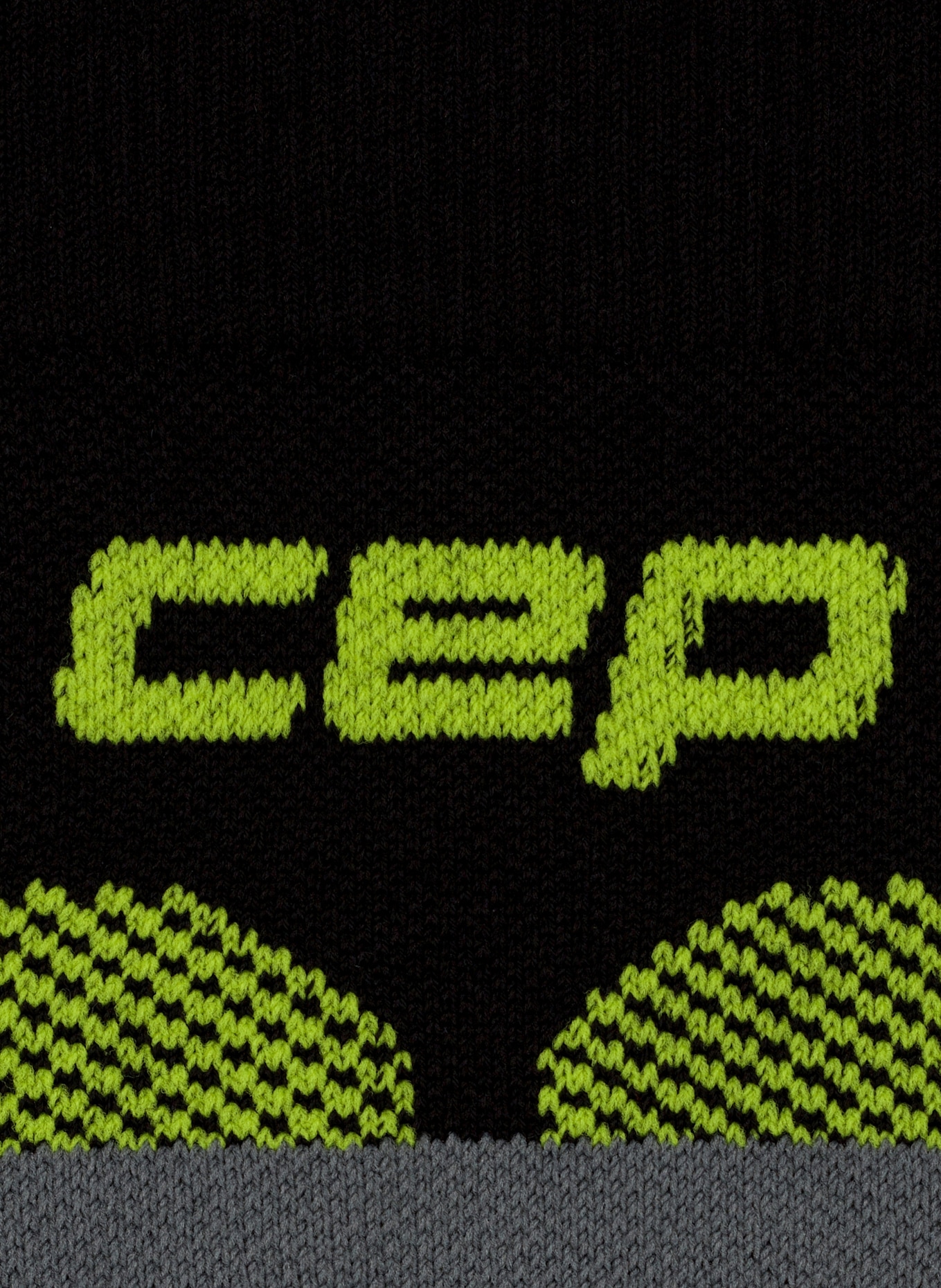 cep Skisocken SKI MERINO TALL 3.0: SCHWARZ/ GELB