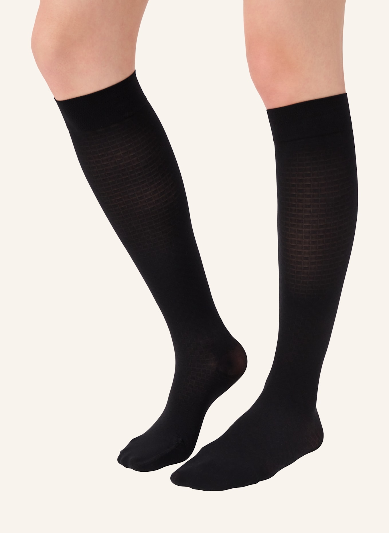 ITEM m6 Knee-High Vichy: SCHWARZ