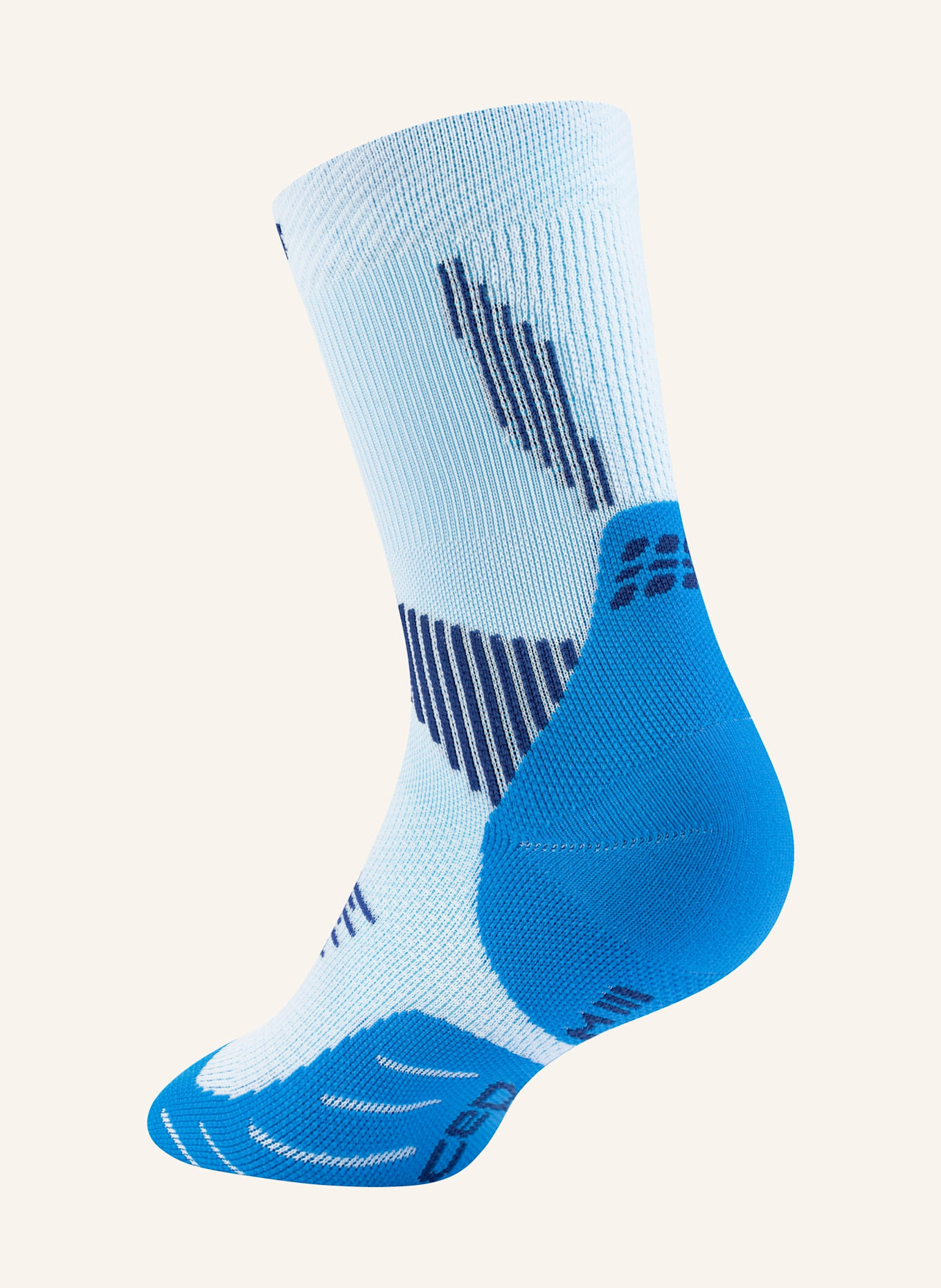 cep Laufsocken CORE RUN MID CUT: HELLBLAU/ BLAU