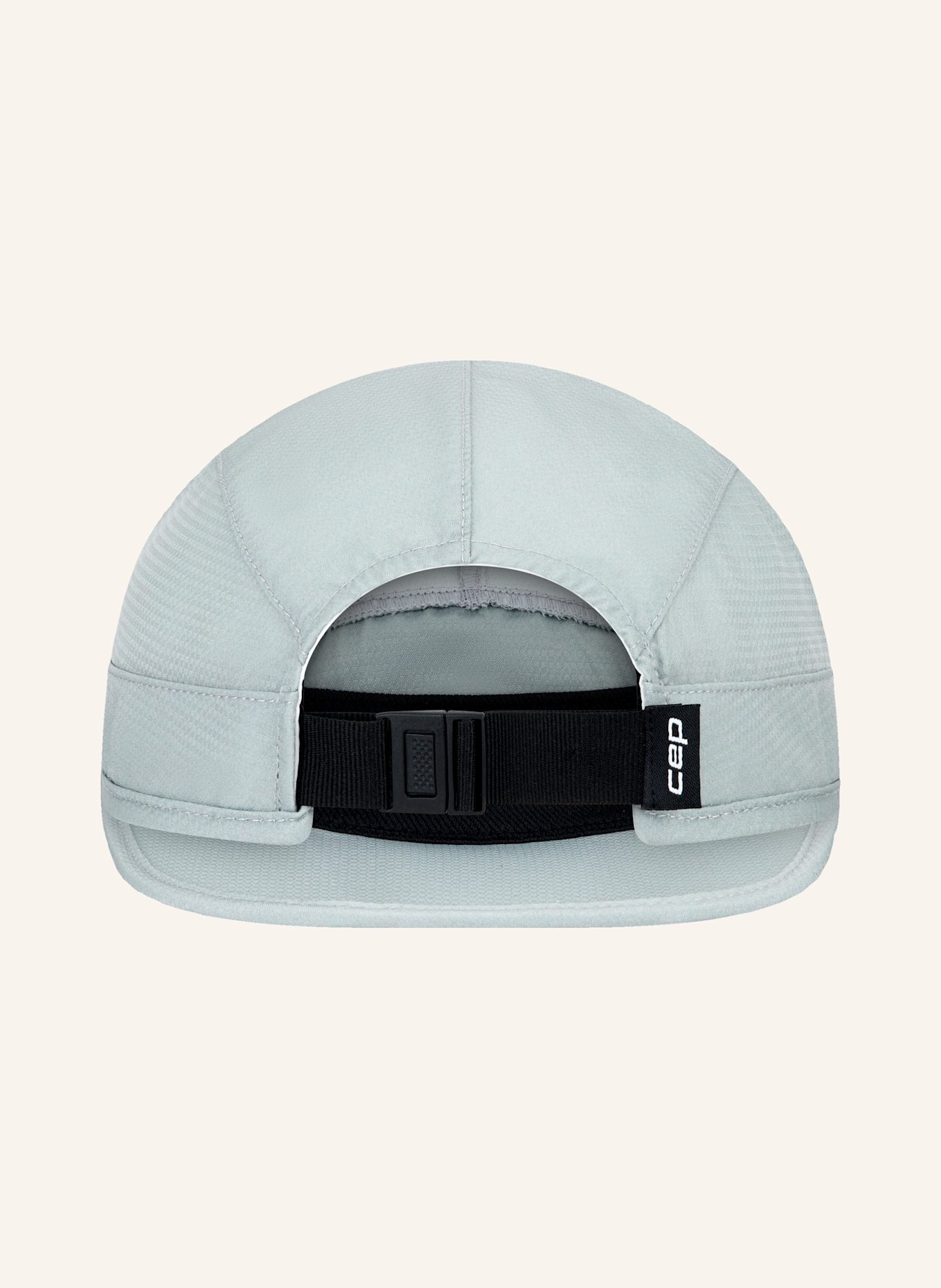 cep CEP CEP run foldable cap, unisex: HELLGRAU