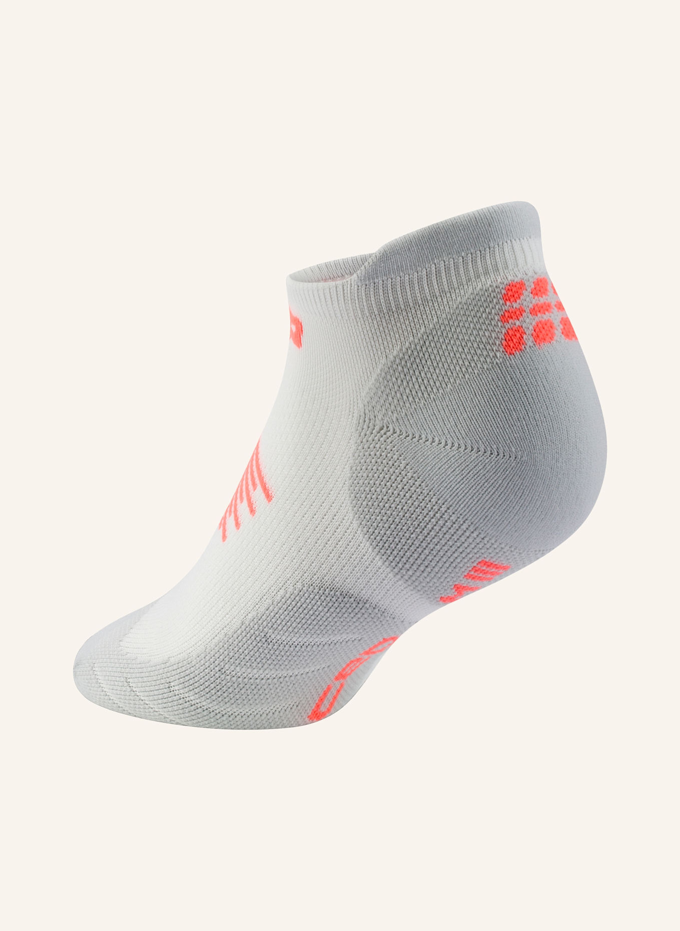 cep Laufsocken RUN 3-PACK NO SHOW mit Kompression: GRAU