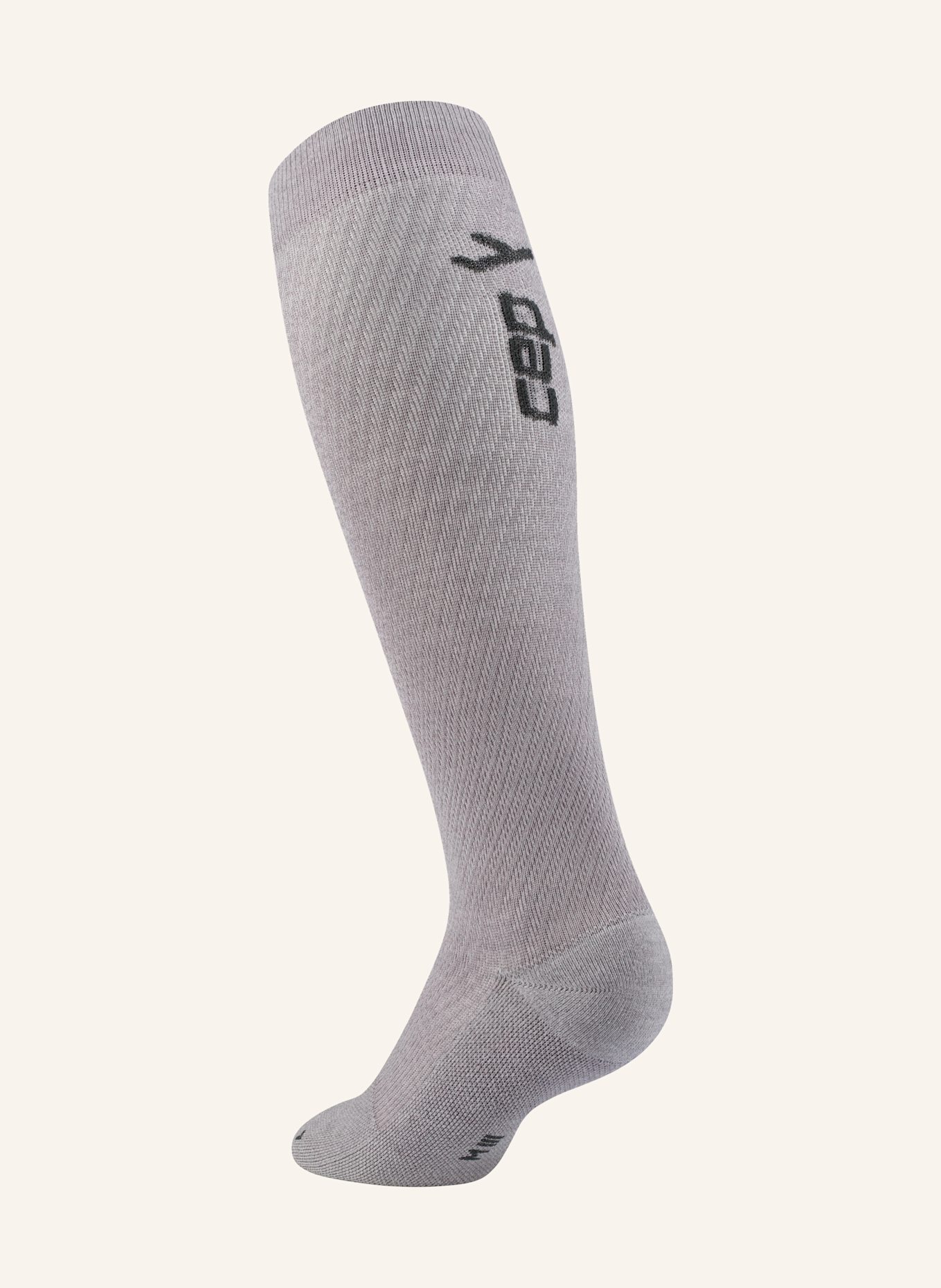 cep Kniestrümpfe Core flight socks zum Reisen: HELLGRAU