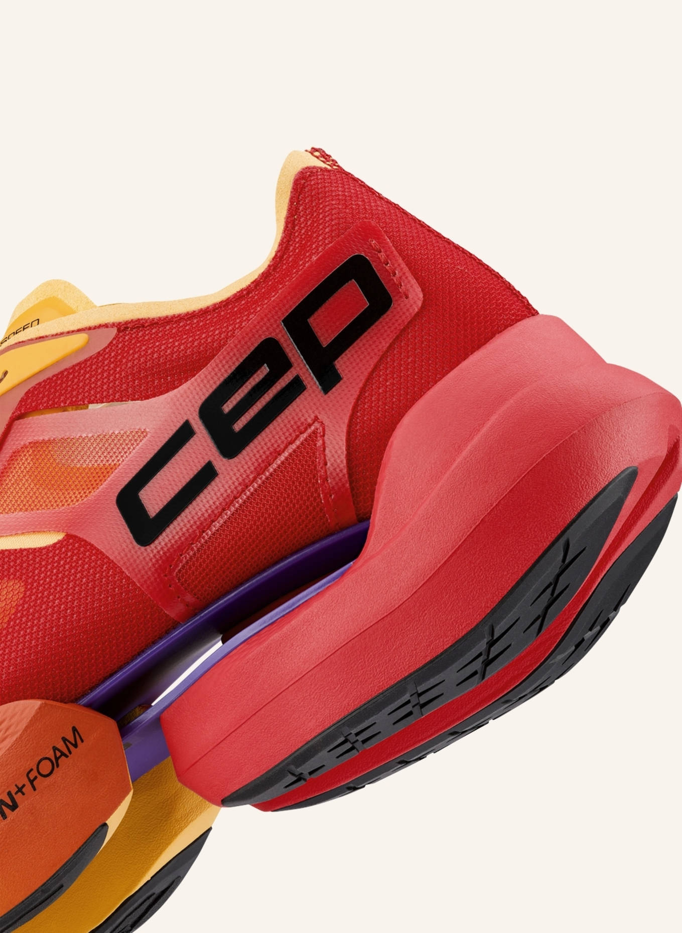 cep Laufschuhe CEP PRO RUN OMNISPEED BOWTECH: ROT
