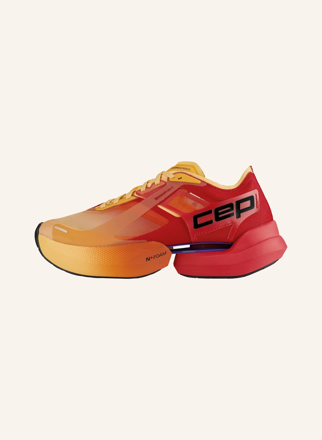cep Laufschuhe CEP PRO RUN OMNISPEED BOWTECH: ROT