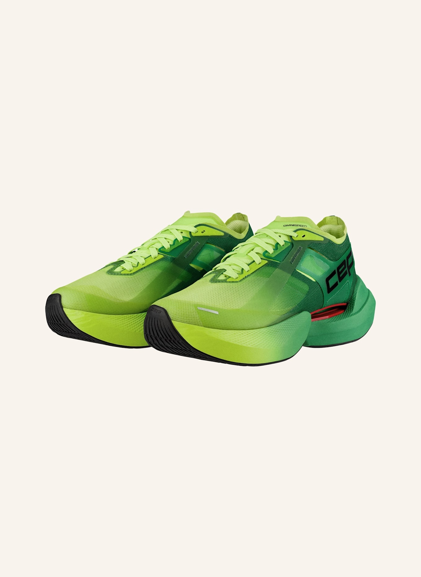 cep Laufschuhe CEP PRO RUN OMNISPEED BOWTECH: GRÜN