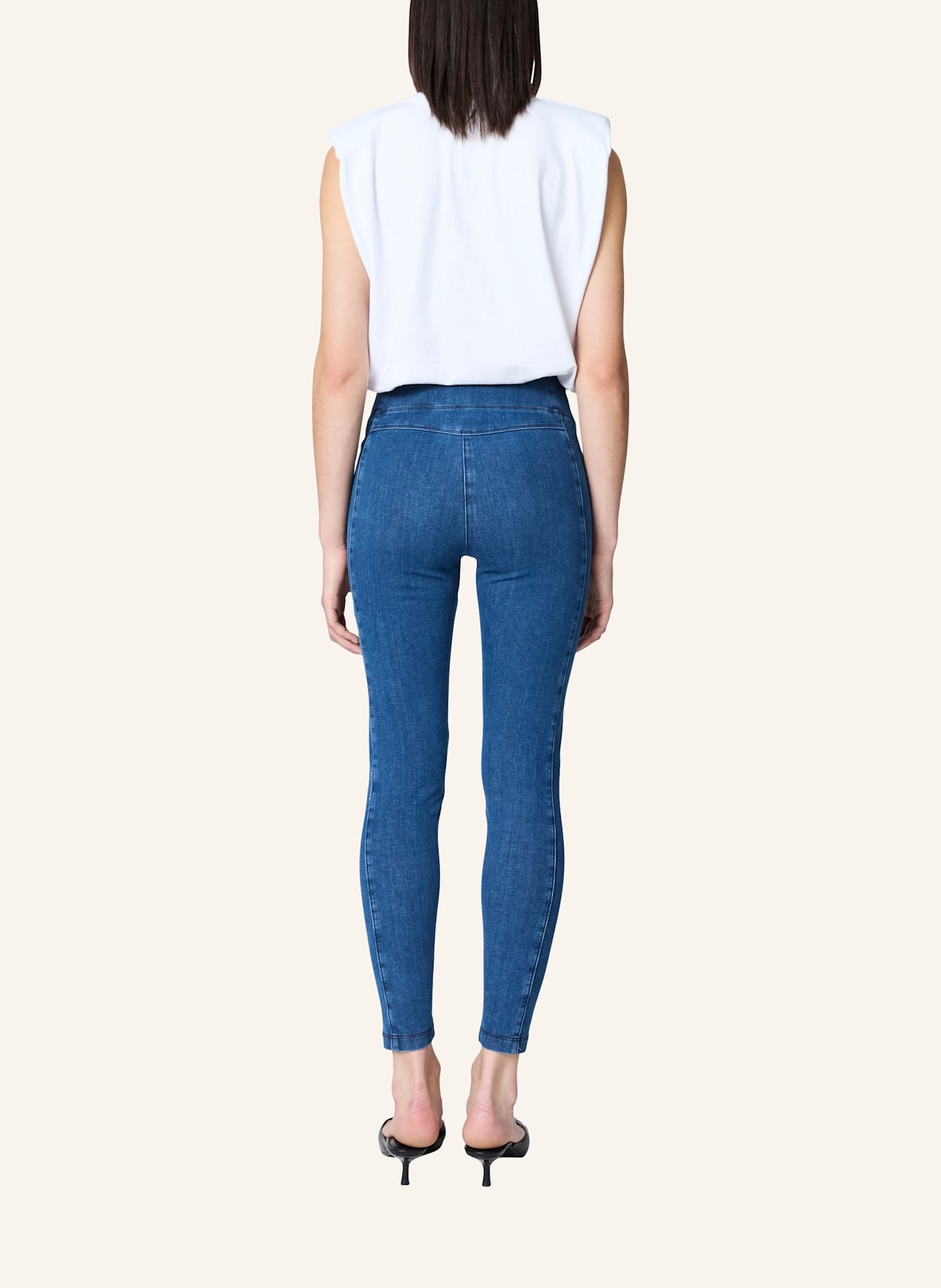 ITEM m6 Leggings DENIM mit Shapingeffekt: HELLBLAU