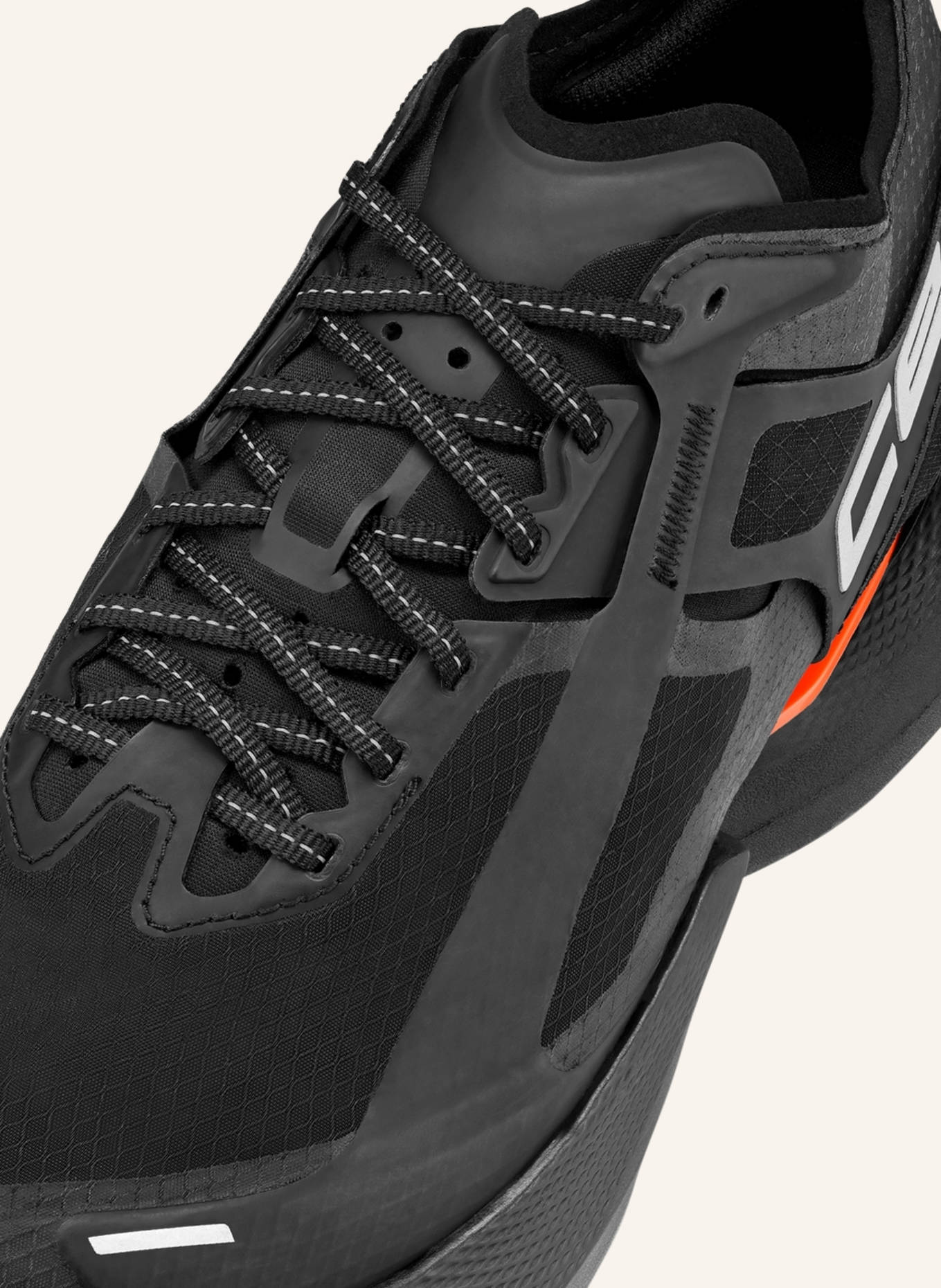 cep Laufschuhe CEP PRO RUN OPTASPEED BOWTECH: SCHWARZ