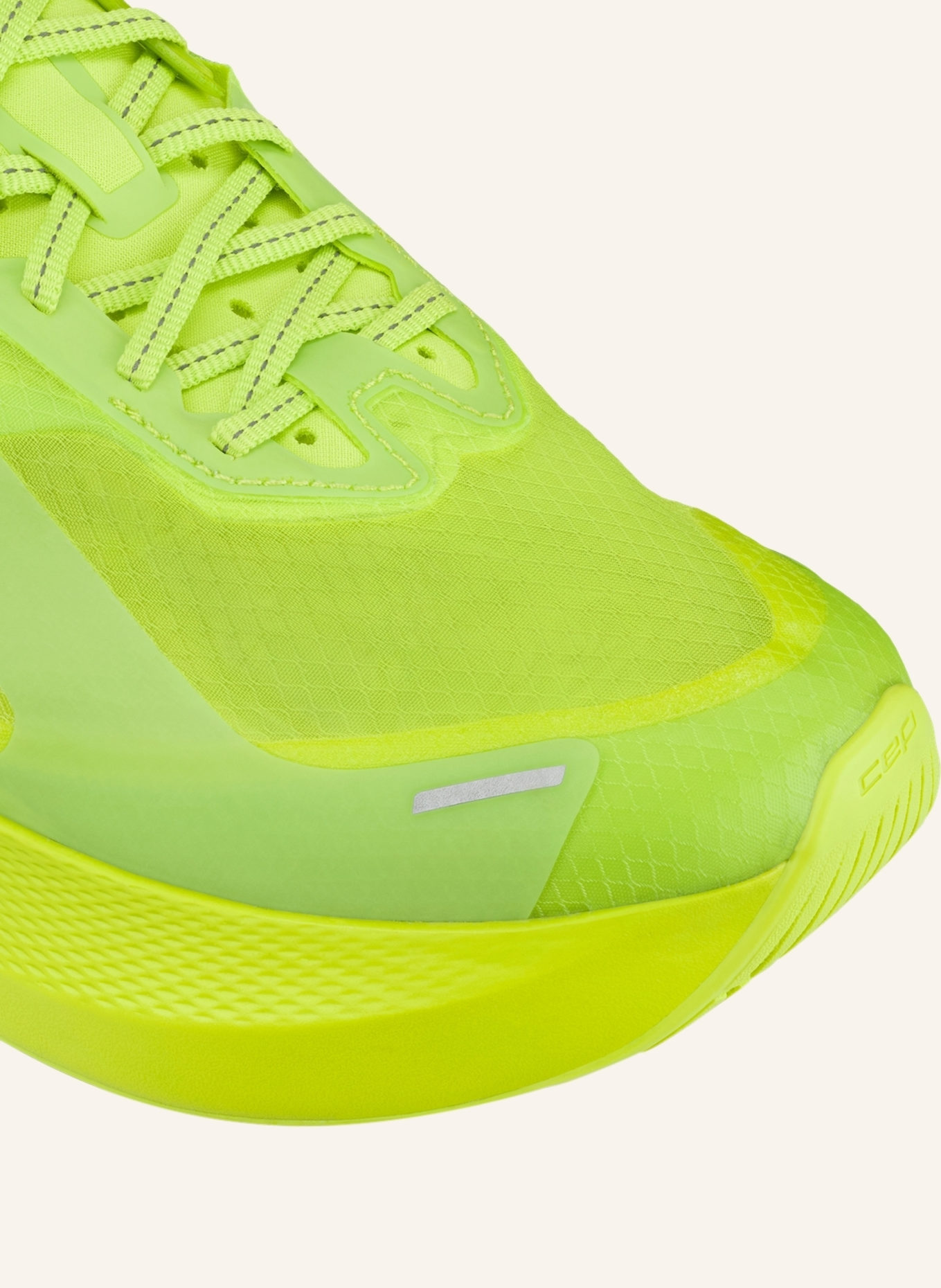 cep Laufschuhe CEP PRO RUN OPTASPEED BOWTECH: HELLGRÜN