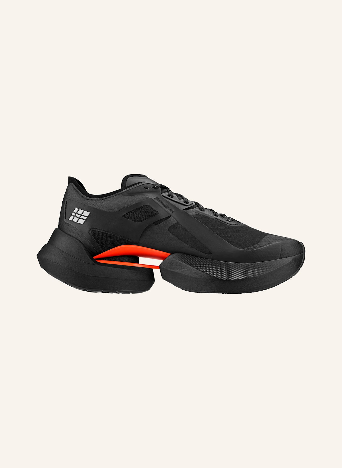 cep Laufschuhe CEP PRO RUN OPTASPEED BOWTECH: SCHWARZ