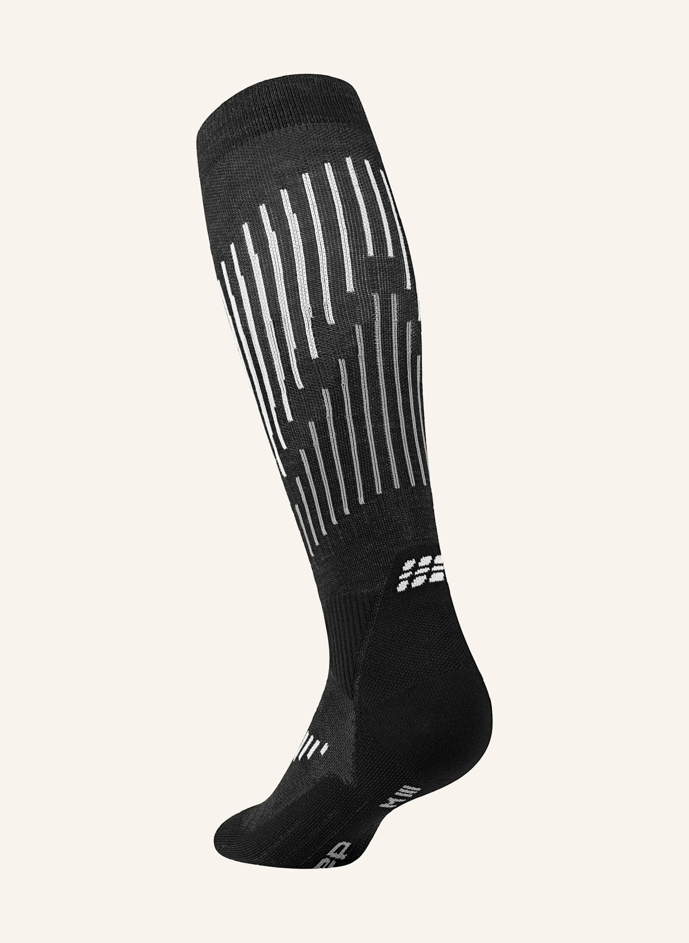 cep CEP CEP core run merino socks, tall, 3.0, men: SCHWARZ