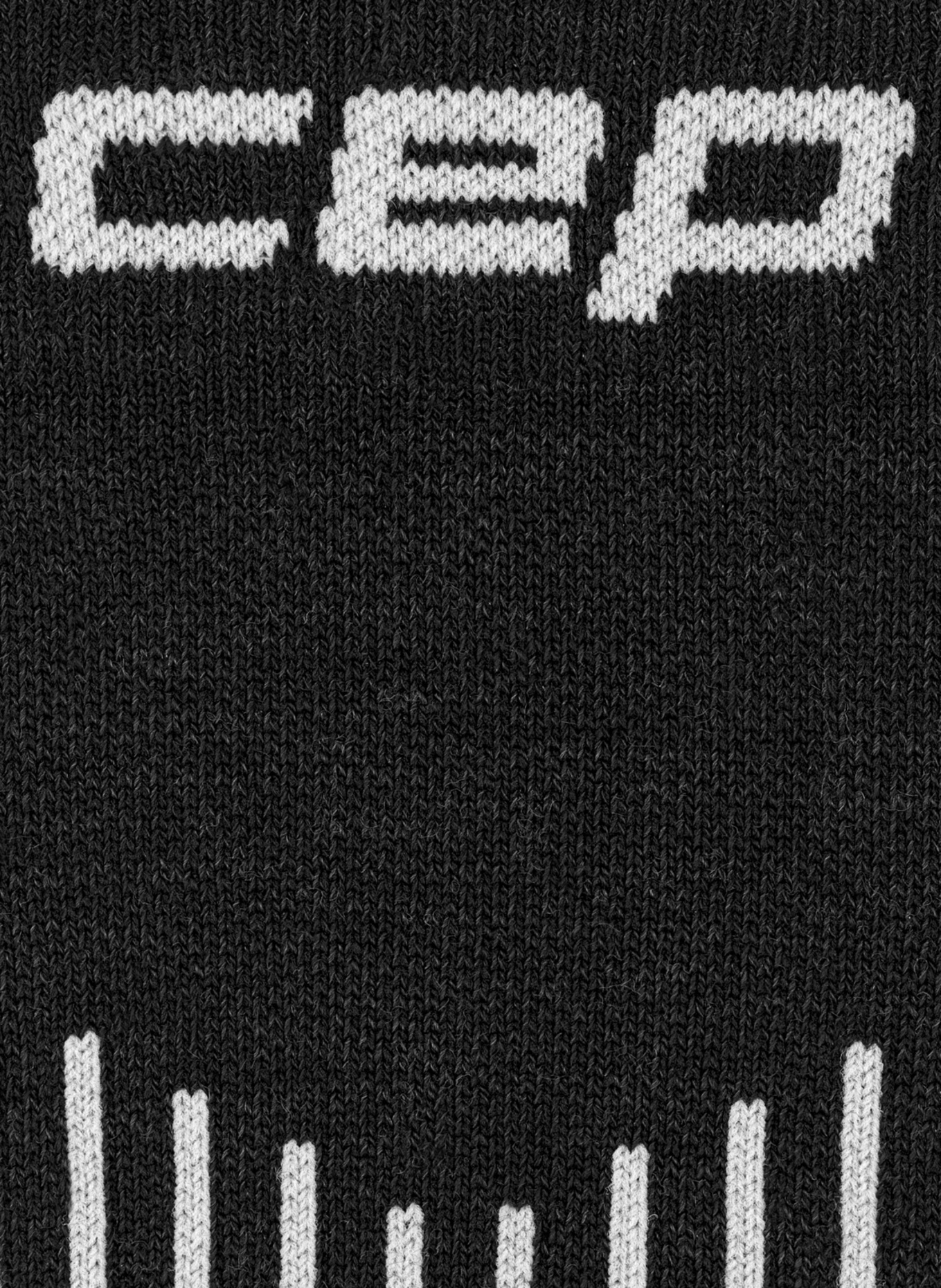 cep CEP CEP core run merino socks, tall, 3.0, men: SCHWARZ
