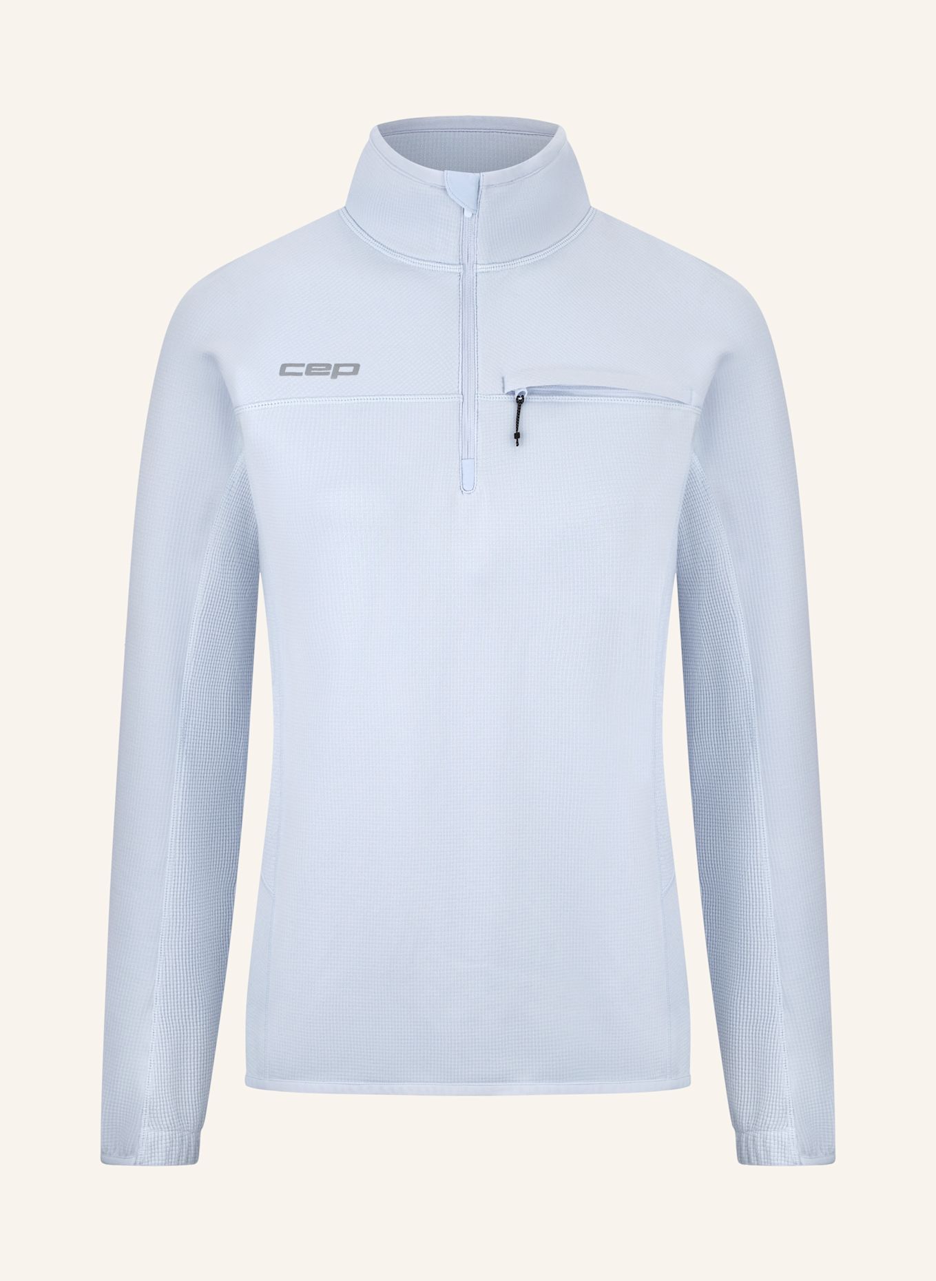 cep Longsleeve CORE RUN THERMAL ZIP SHIRT 2.0: HELLBLAU