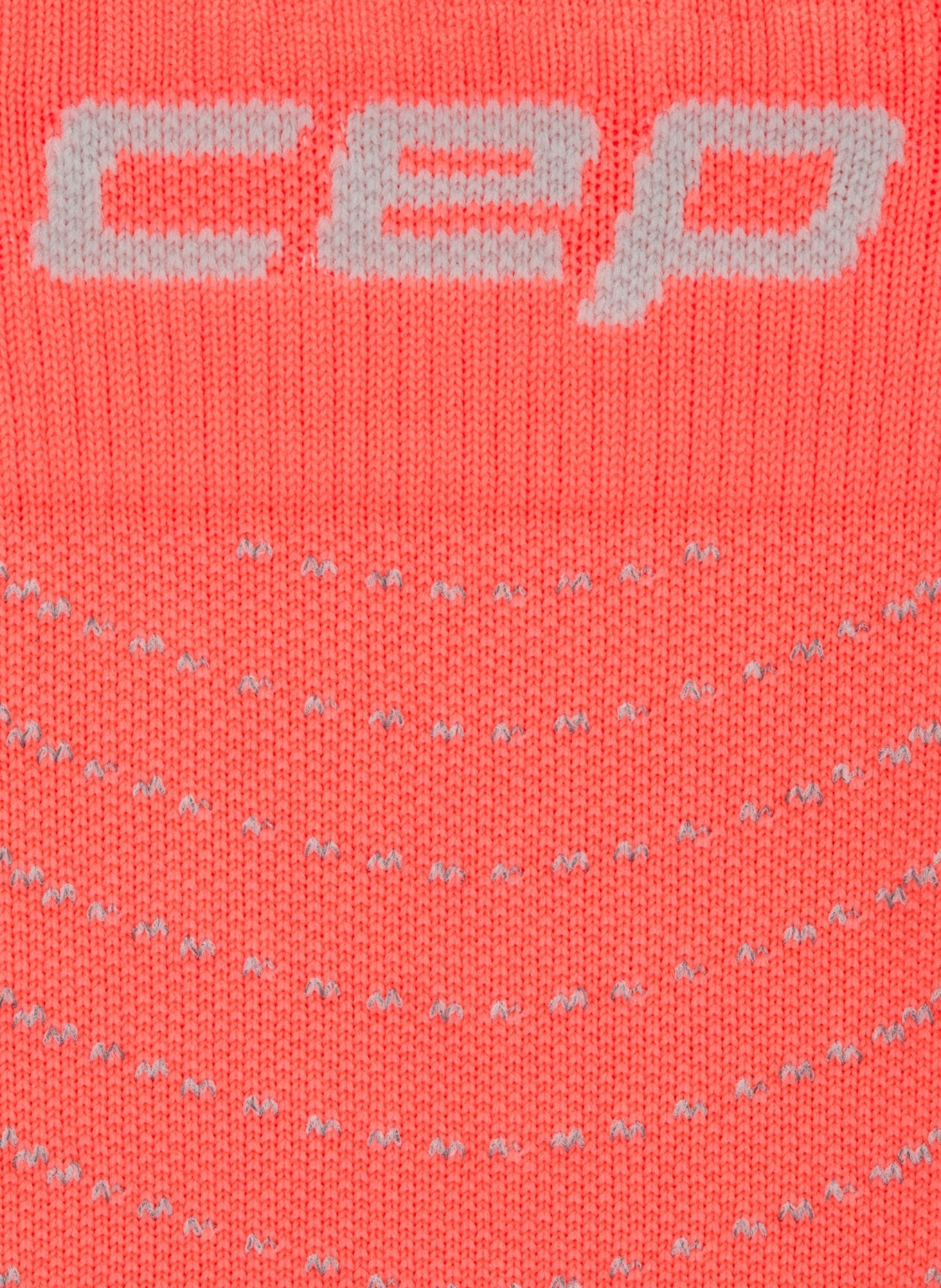 cep CEP CEP pro run reflective socks, tall, 3.0,  women: NEONORANGE