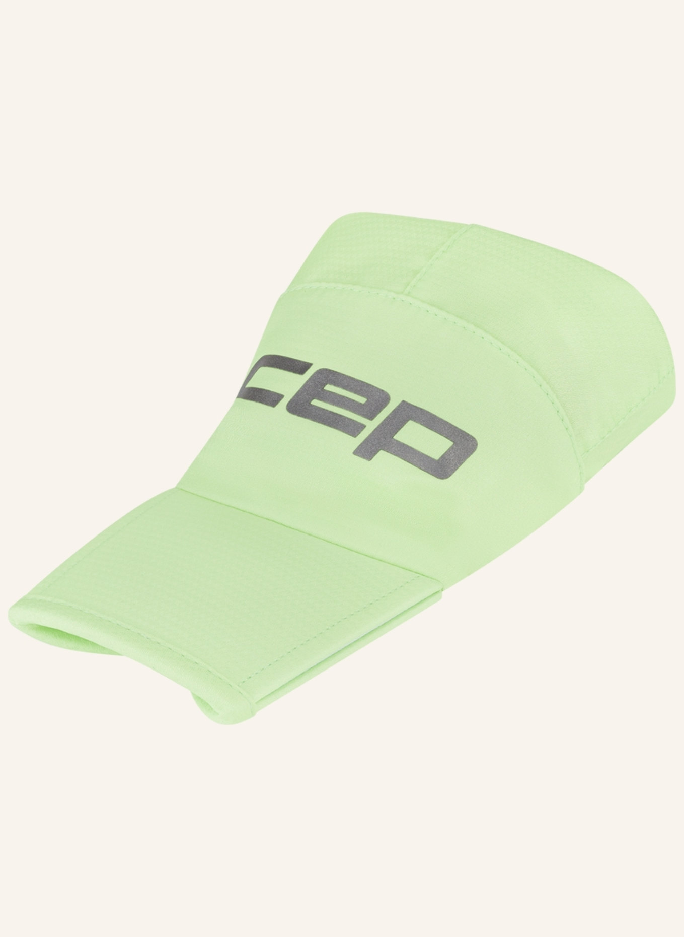 cep CEP CEP run foldable cap, unisex: HELLGRÜN