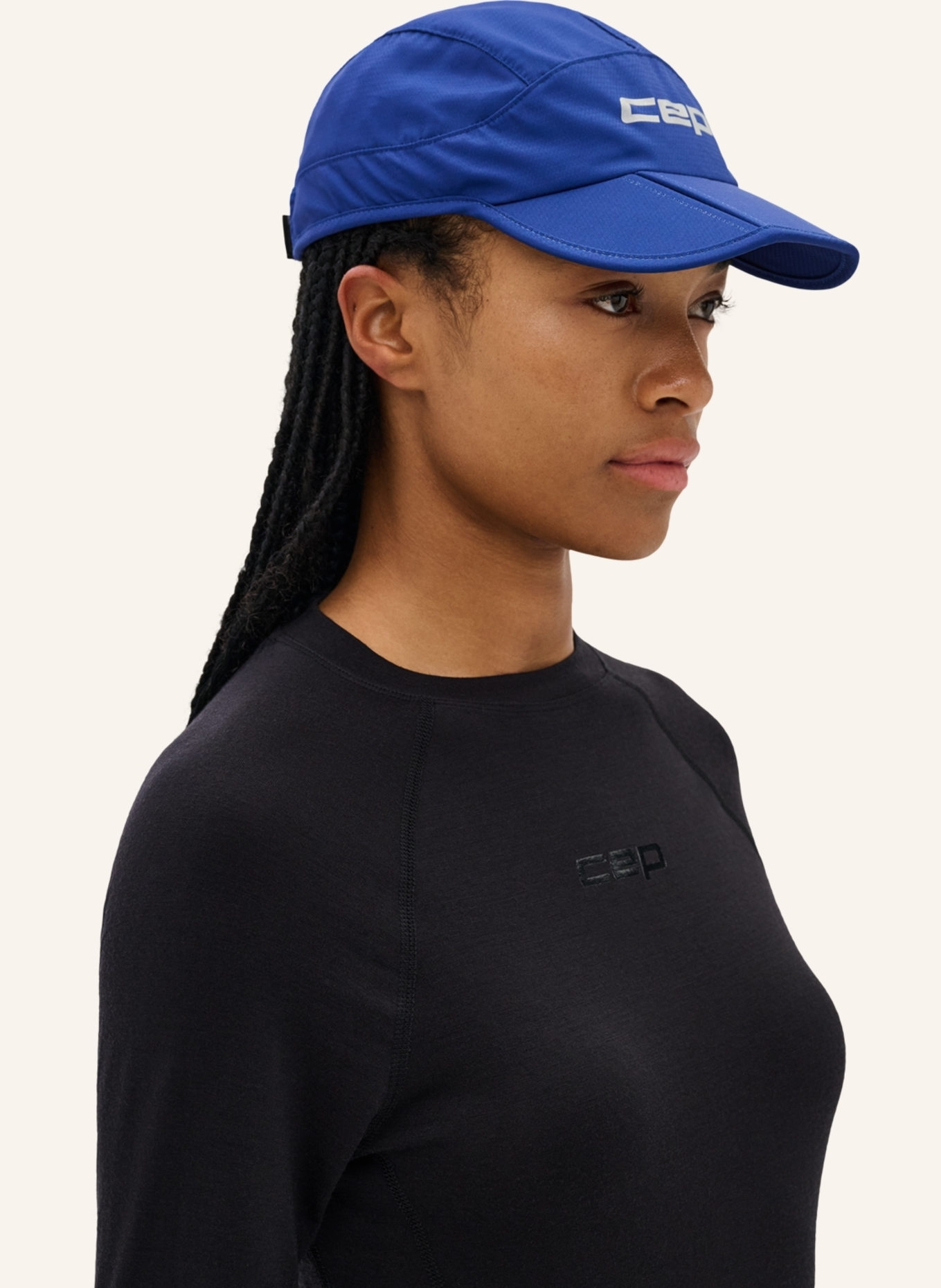 cep CEP CEP run foldable cap, unisex: DUNKELBLAU