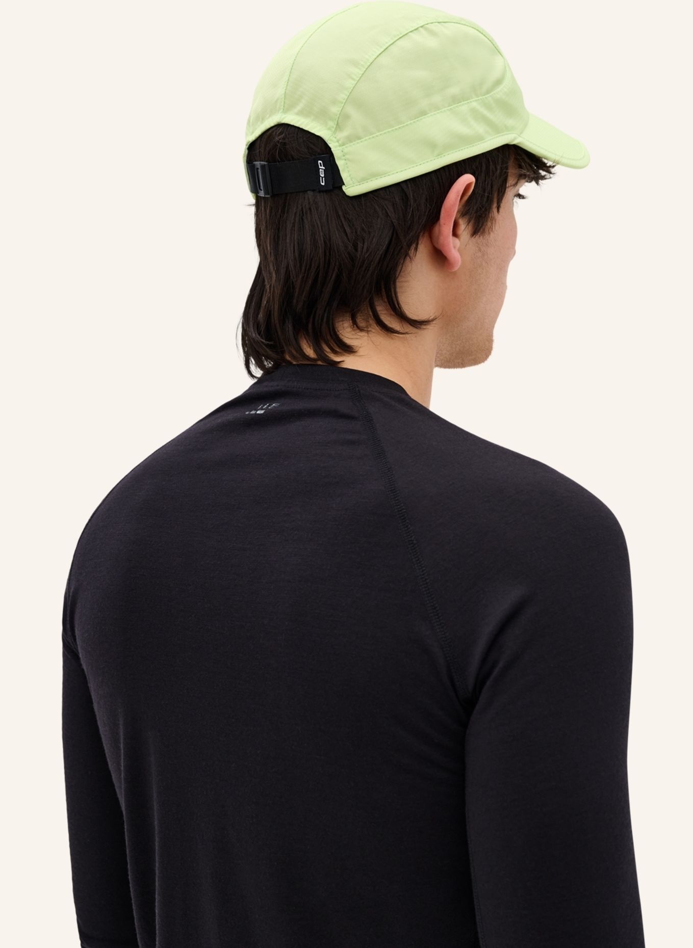 cep CEP CEP run foldable cap, unisex: HELLGRÜN