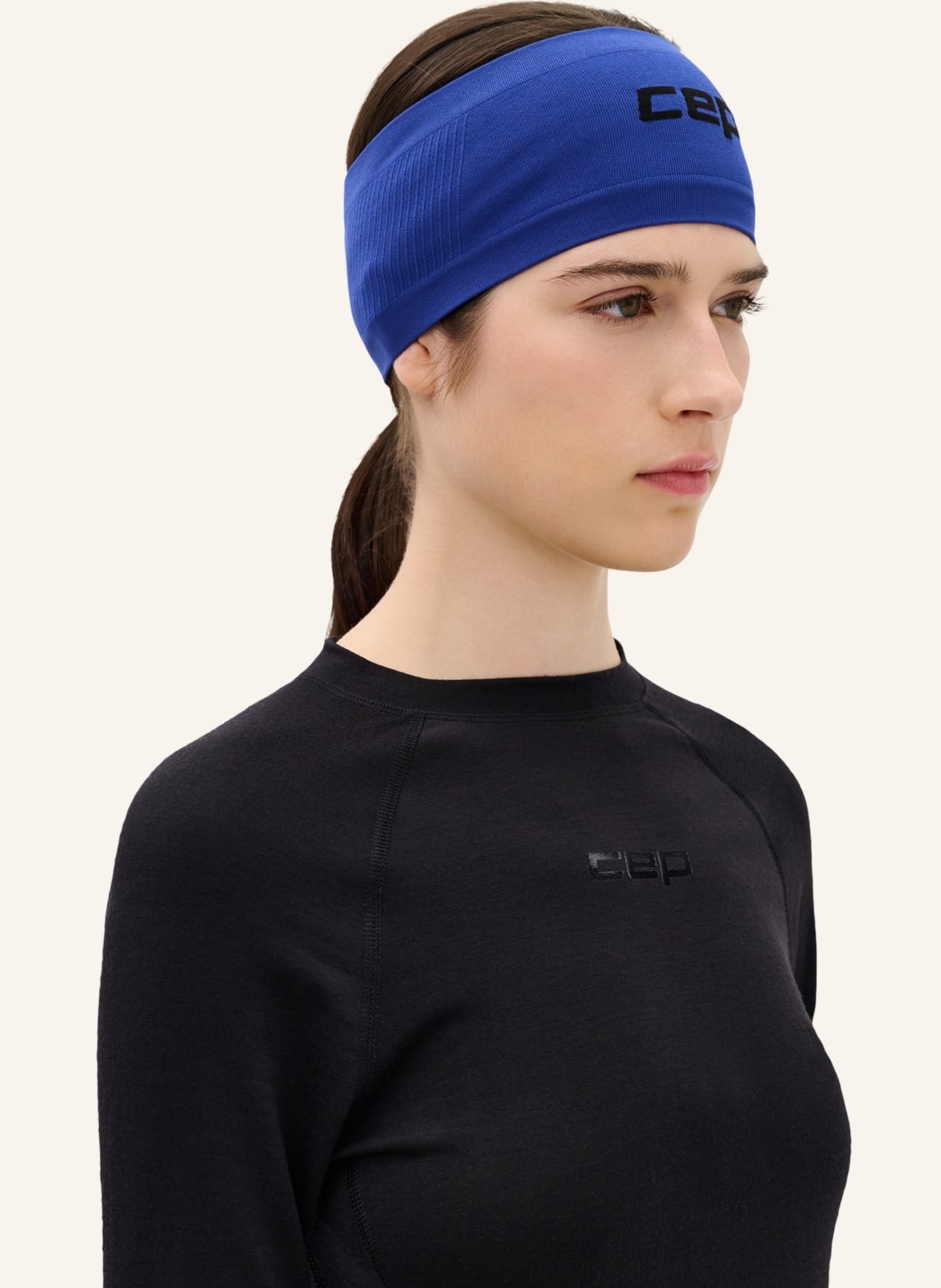 cep Run Stirnband: DUNKELBLAU